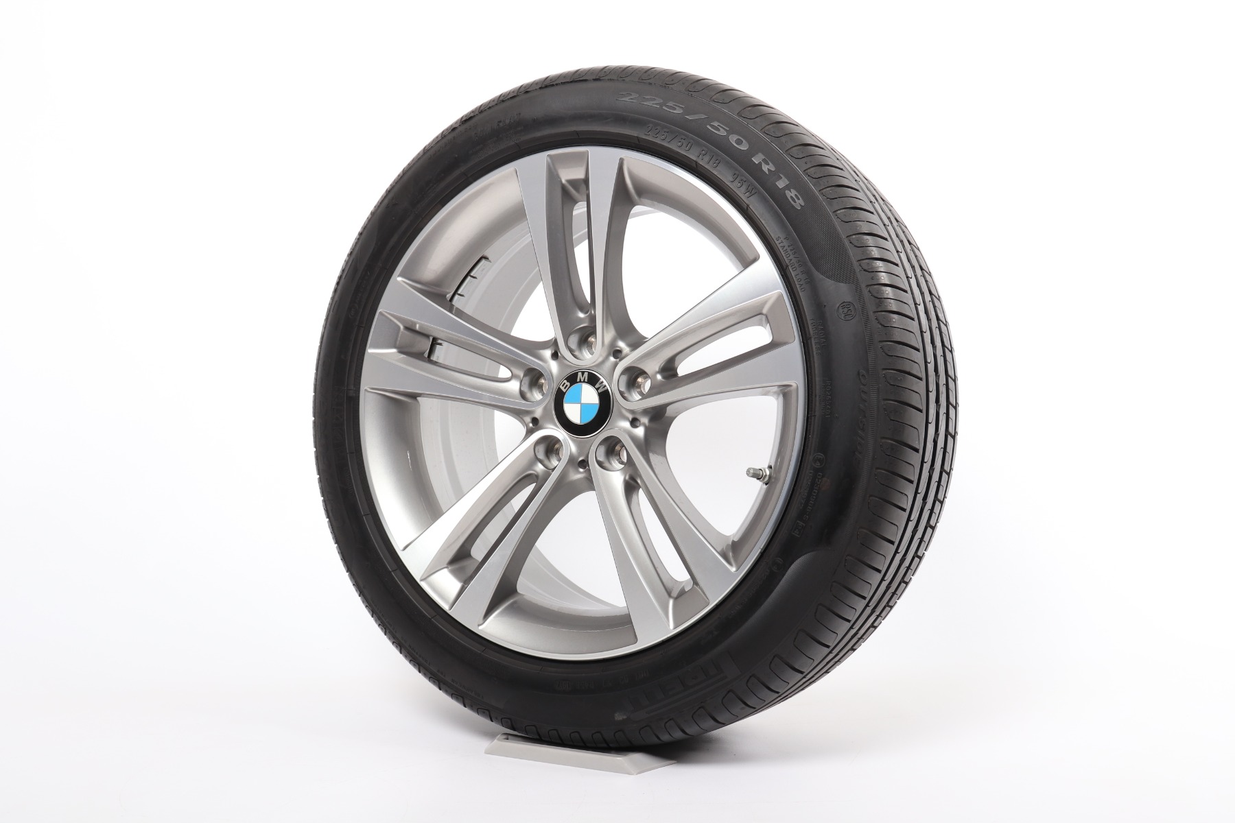 BMW Sommerkompletträder 3er F30 F31 4er F32 F33 F36 18 Zoll Styling 397 Doppelspeiche Goodyear Eagle F1 Assymetric 6