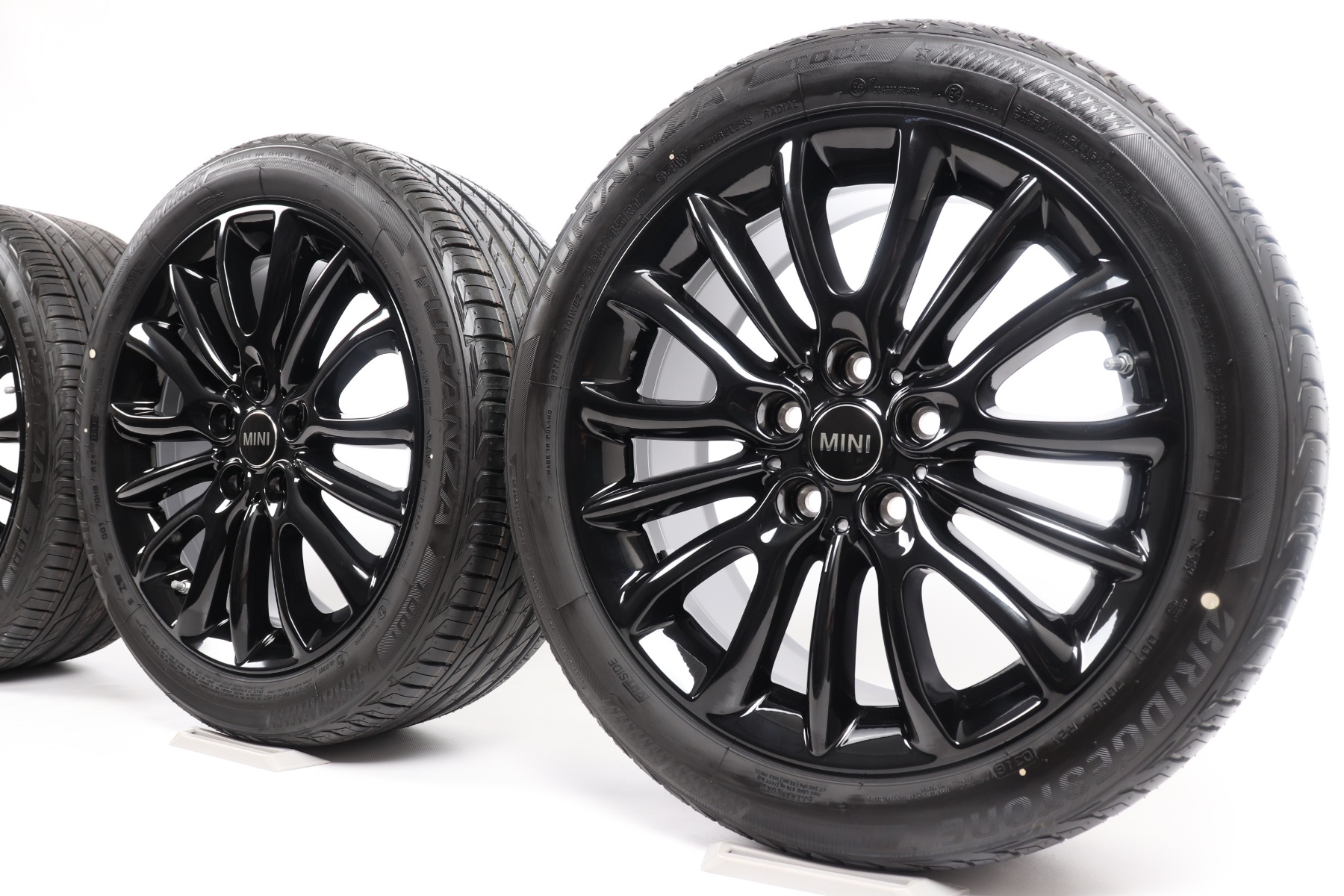 MINI Sommerkompletträder F54 Clubman 17 Zoll Styling Net Spoke 519 Hankook Ventus S1 evo3