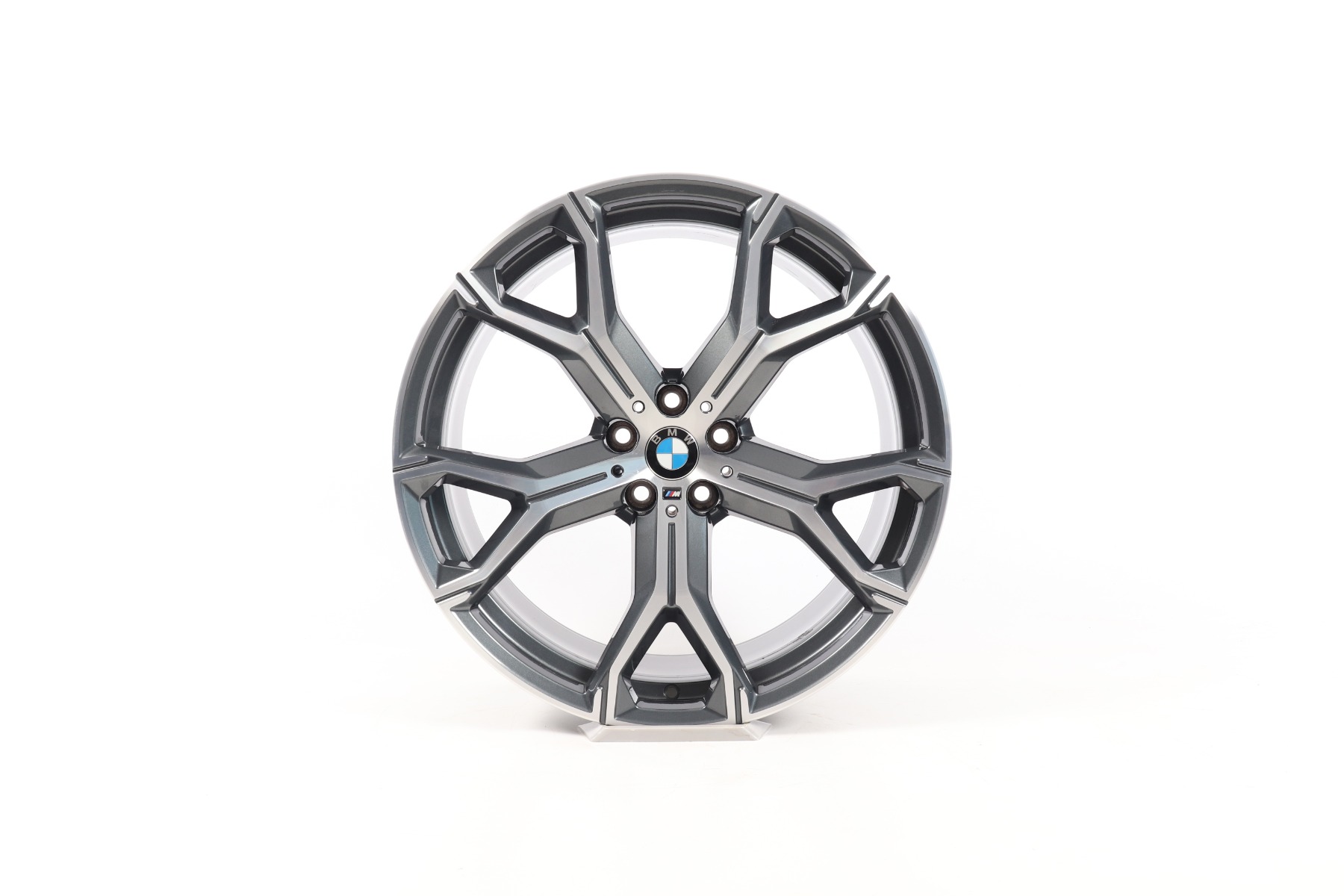 1x Vorderachse BMW Alufelge X5 G05 X6 G06 21 Zoll Styling 741 M Y-Speiche