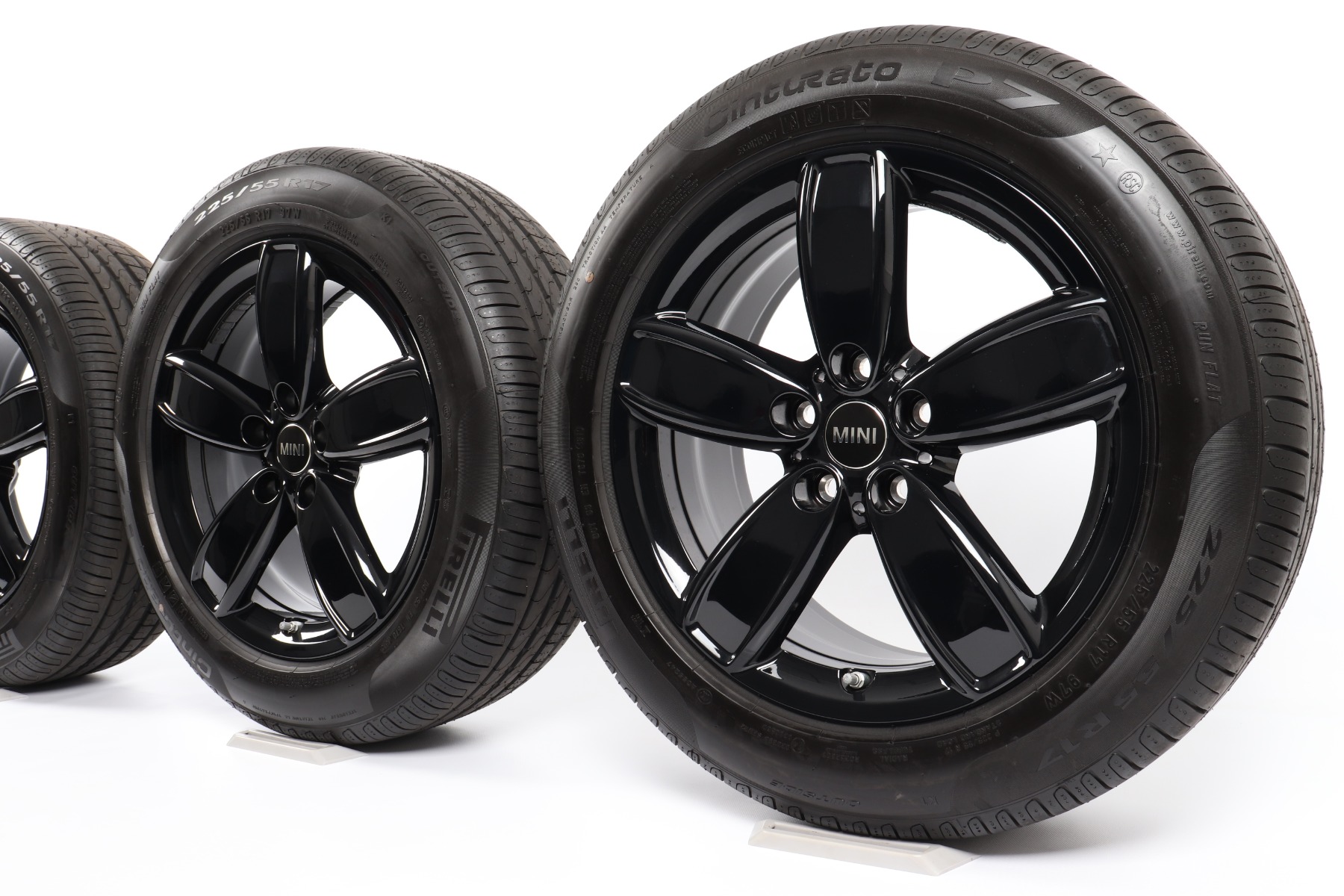 MINI Sommerkompletträder F60 Countryman 17 Zoll Styling Channel Spoke 531 Continental EcoContact 6