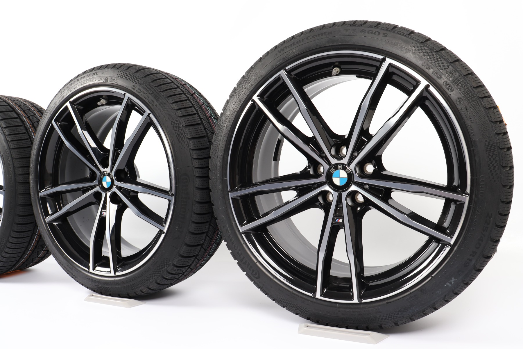 BMW Winterkompletträder 3er G20 G21 2er G42 4er G22 G23 19 Zoll Styling 791 M Doppelspeiche Continental WinterContact TS 860 S