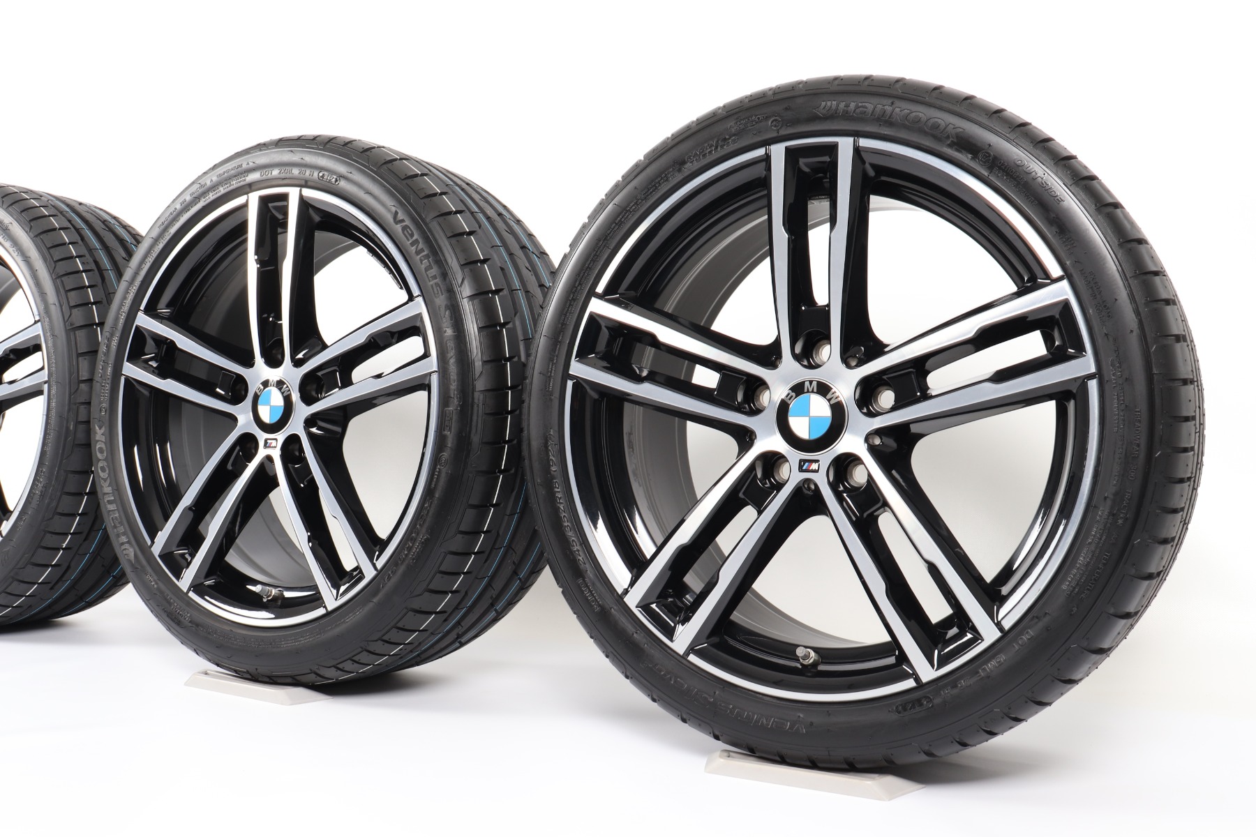 BMW Sommerkompletträder 1er F20 F21 2er F22 F23 18 Zoll Styling 719 M Doppelspeiche Hankook Ventus S1 Evo 3
