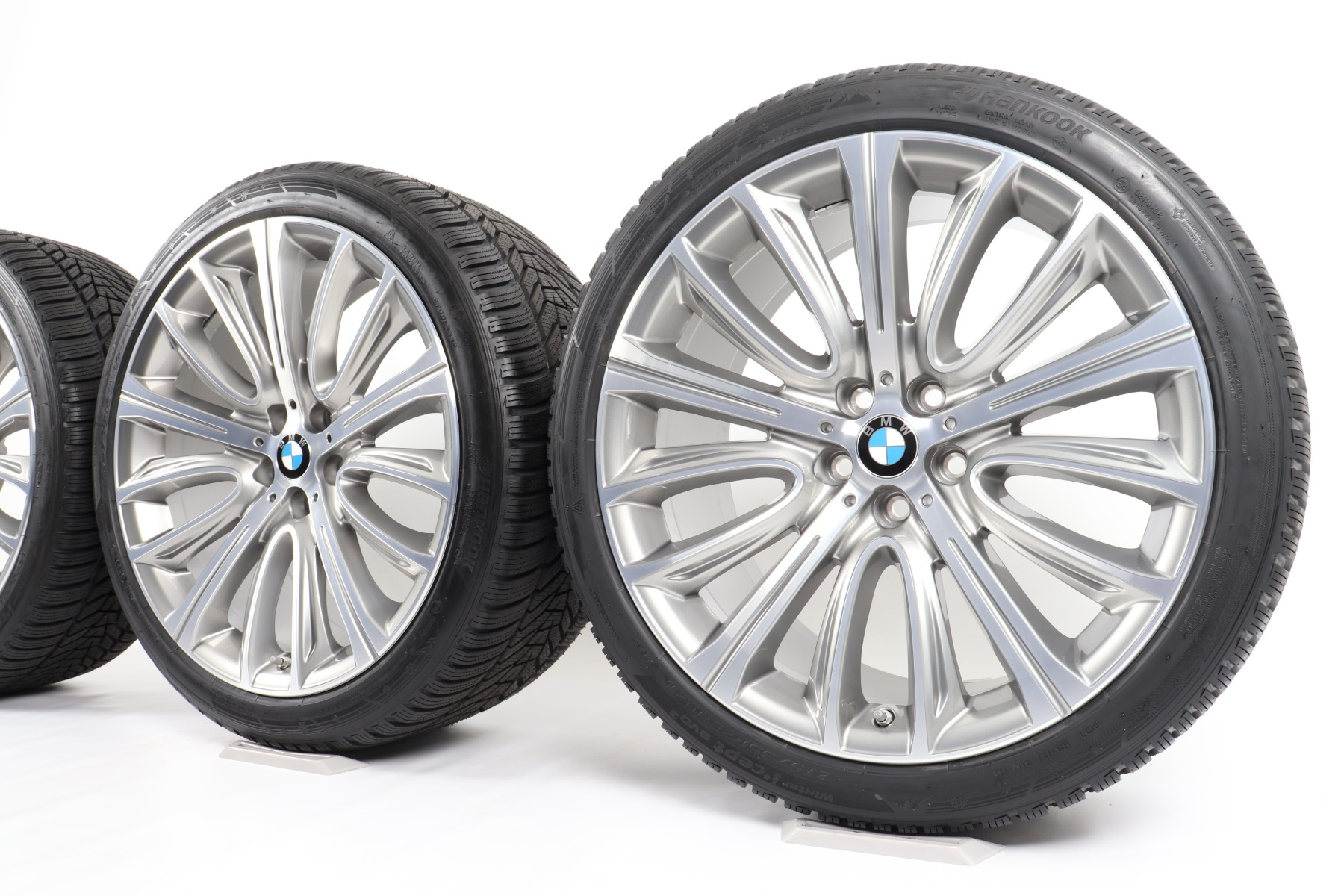 BMW Winterkompletträder 6er G32 7er G11 G12 20 Zoll Styling 628 V-Speiche Hankook Winter i*cept evo3
