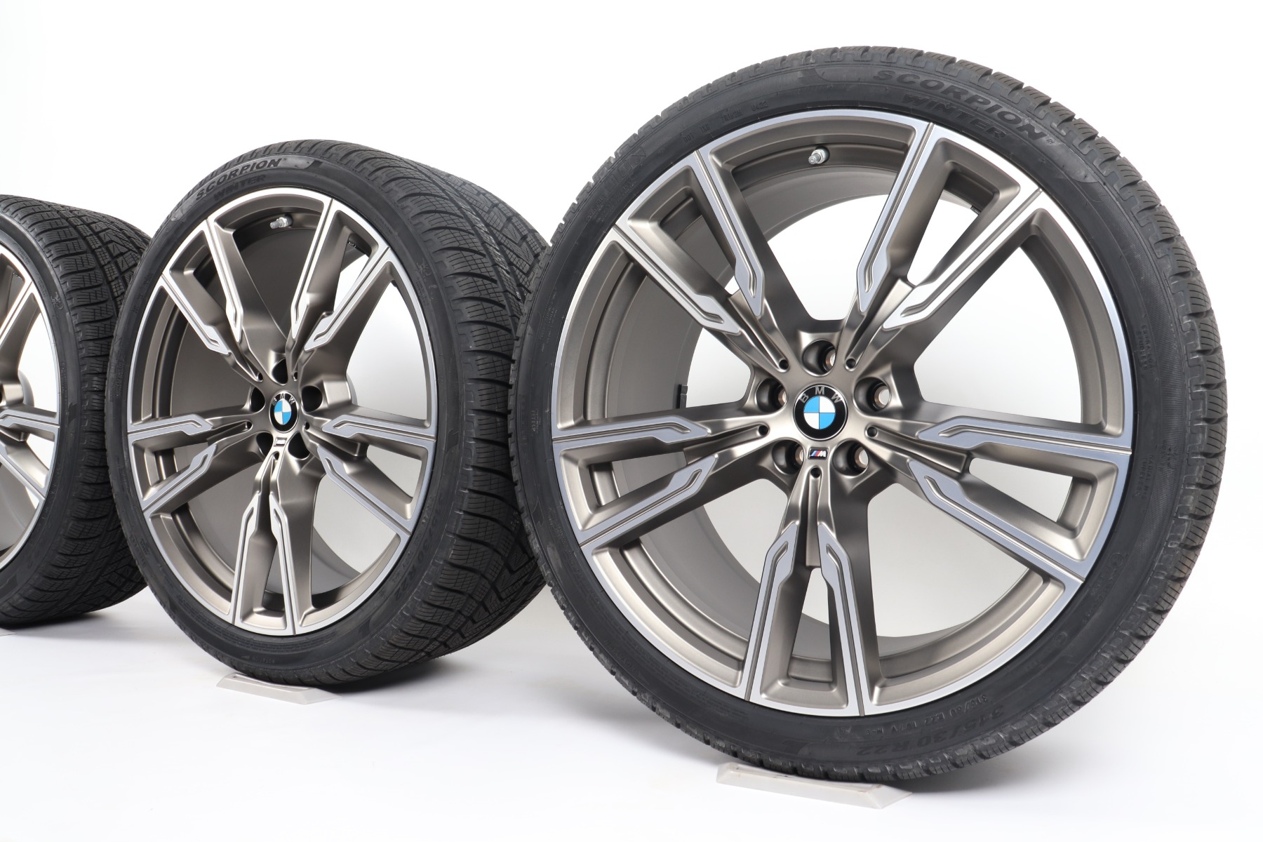 BMW Winter Wheels X5 G05 X6 G06 22 Inch Styling 747 M double spoke