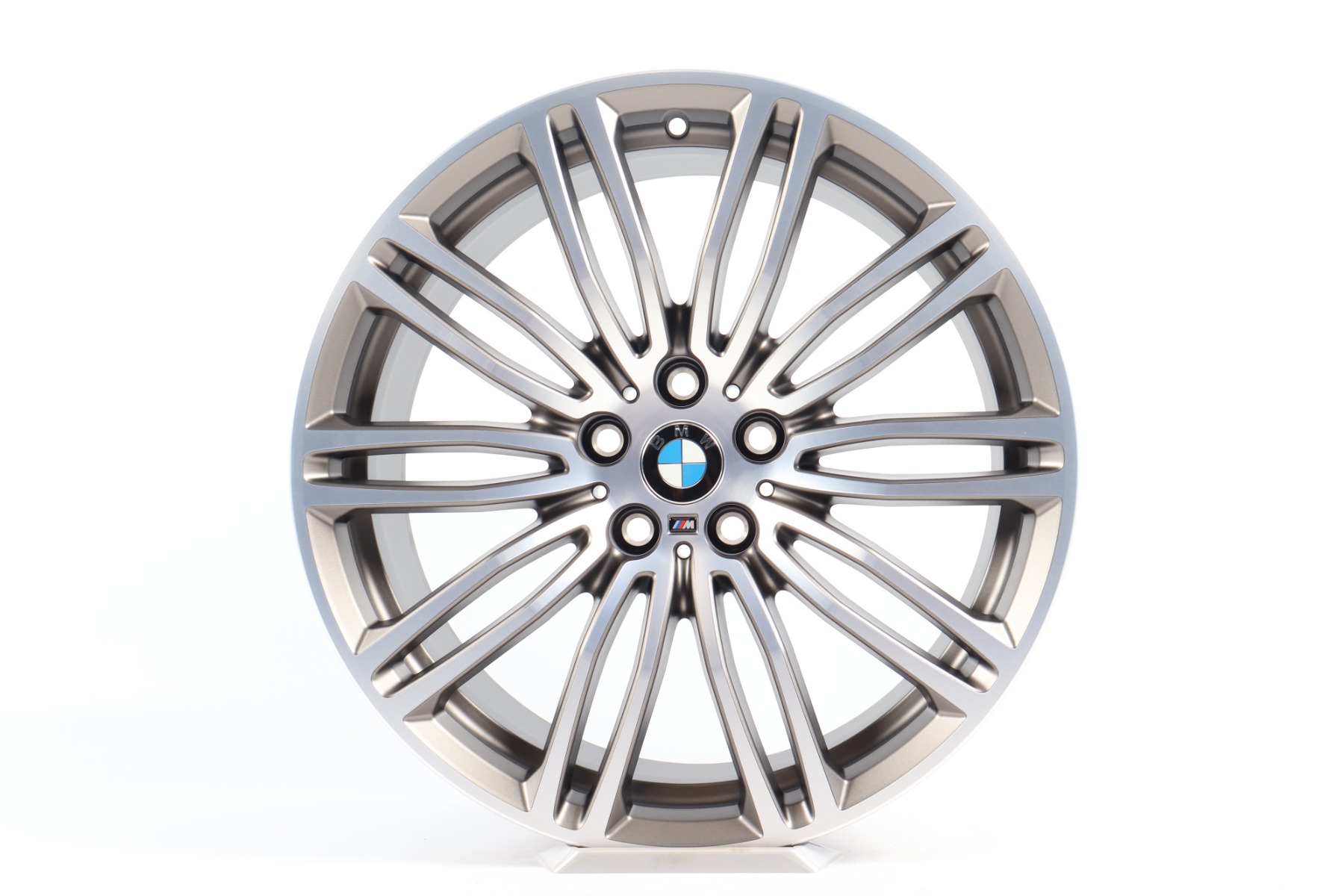 1x Hinterachse BMW Alufelge 5er G30 G31 19 Zoll Styling 664 M Doppelspeiche