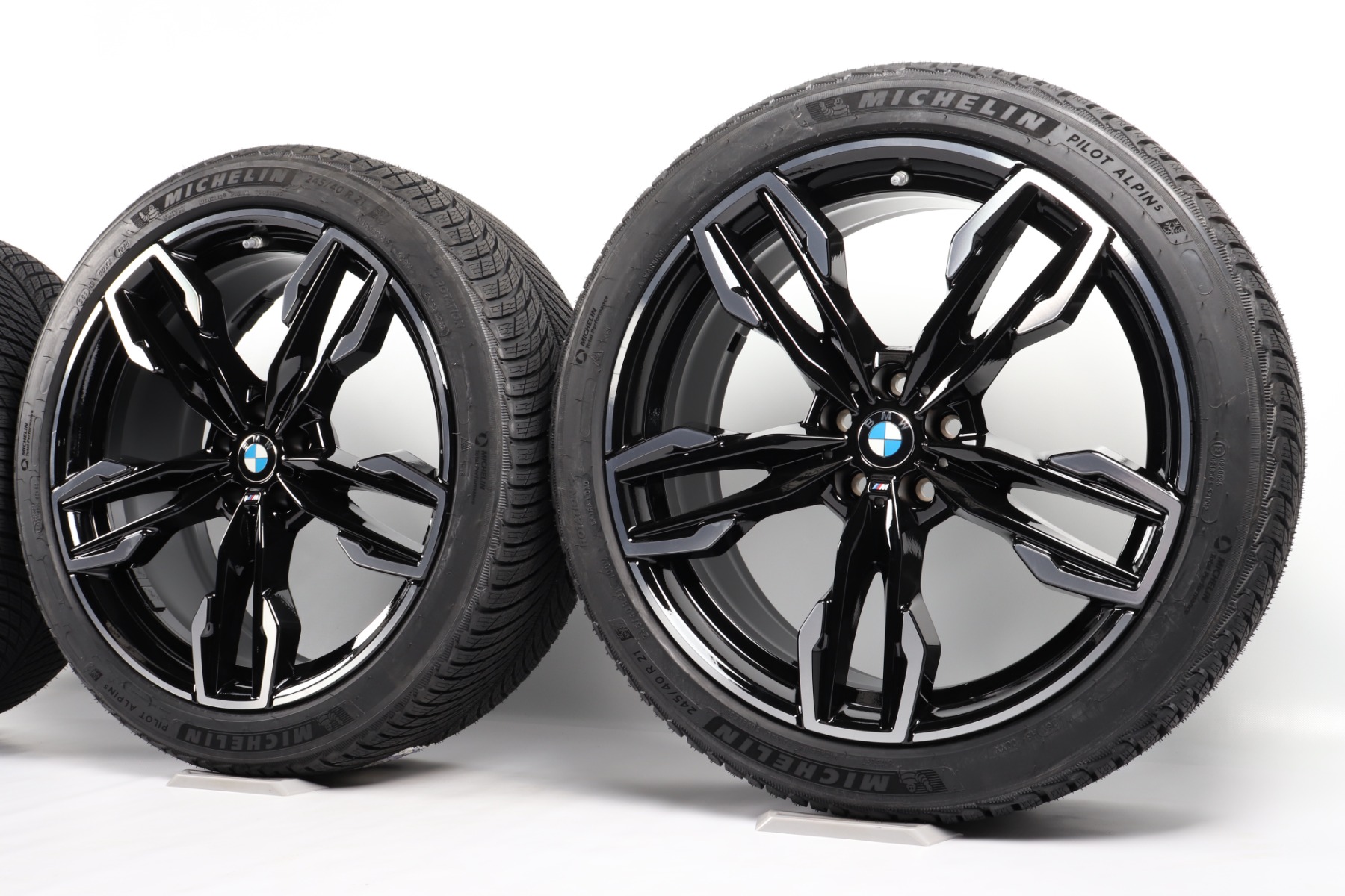 BMW Winterkompletträder X3 G01 X4 G02 21 Zoll Styling 718 M Doppelspeiche Michelin Pilot Alpin 5 SUV