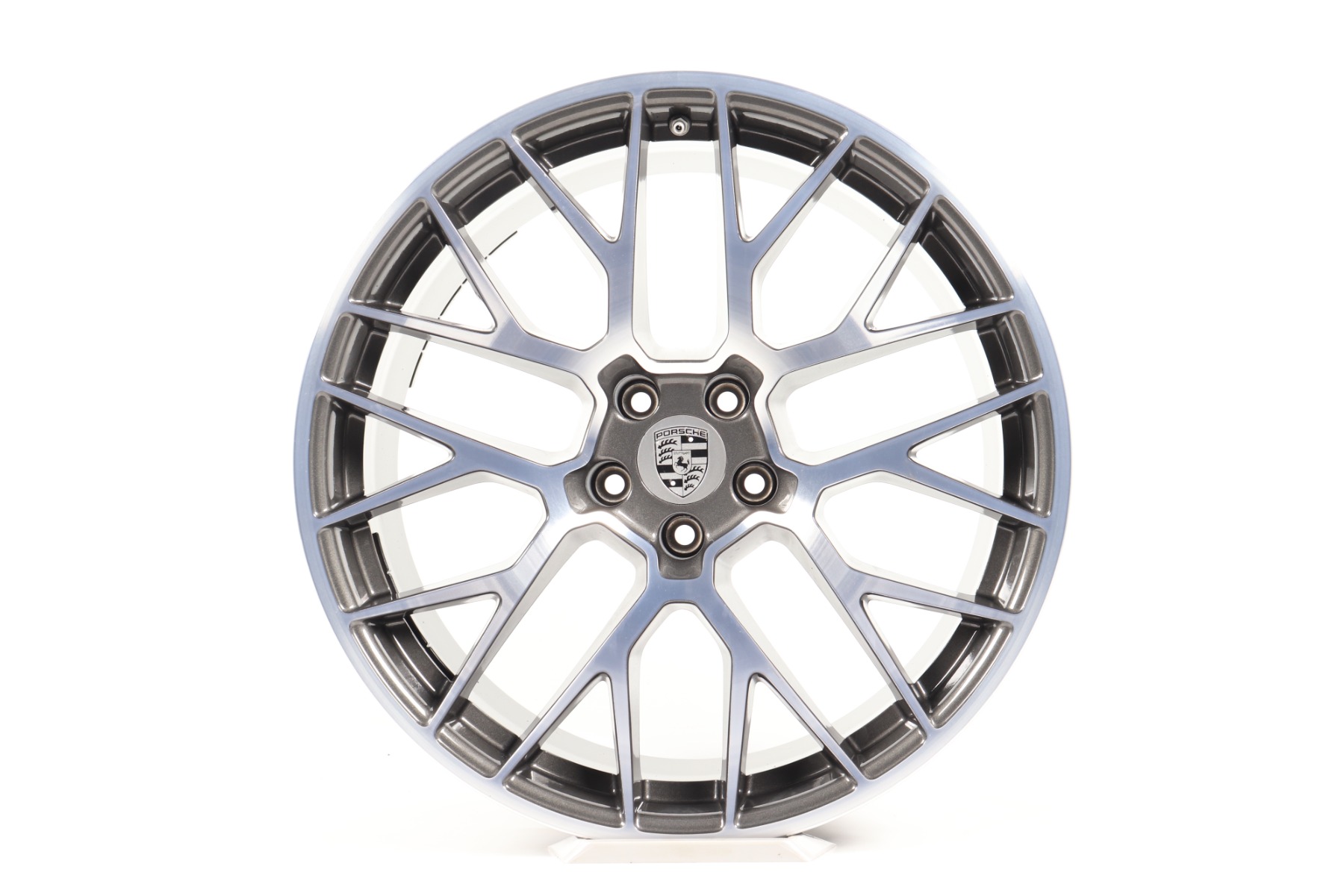 1x Hinterachse Porsche Alufelge Macan I + II 20 Zoll "RS Spyder Design"