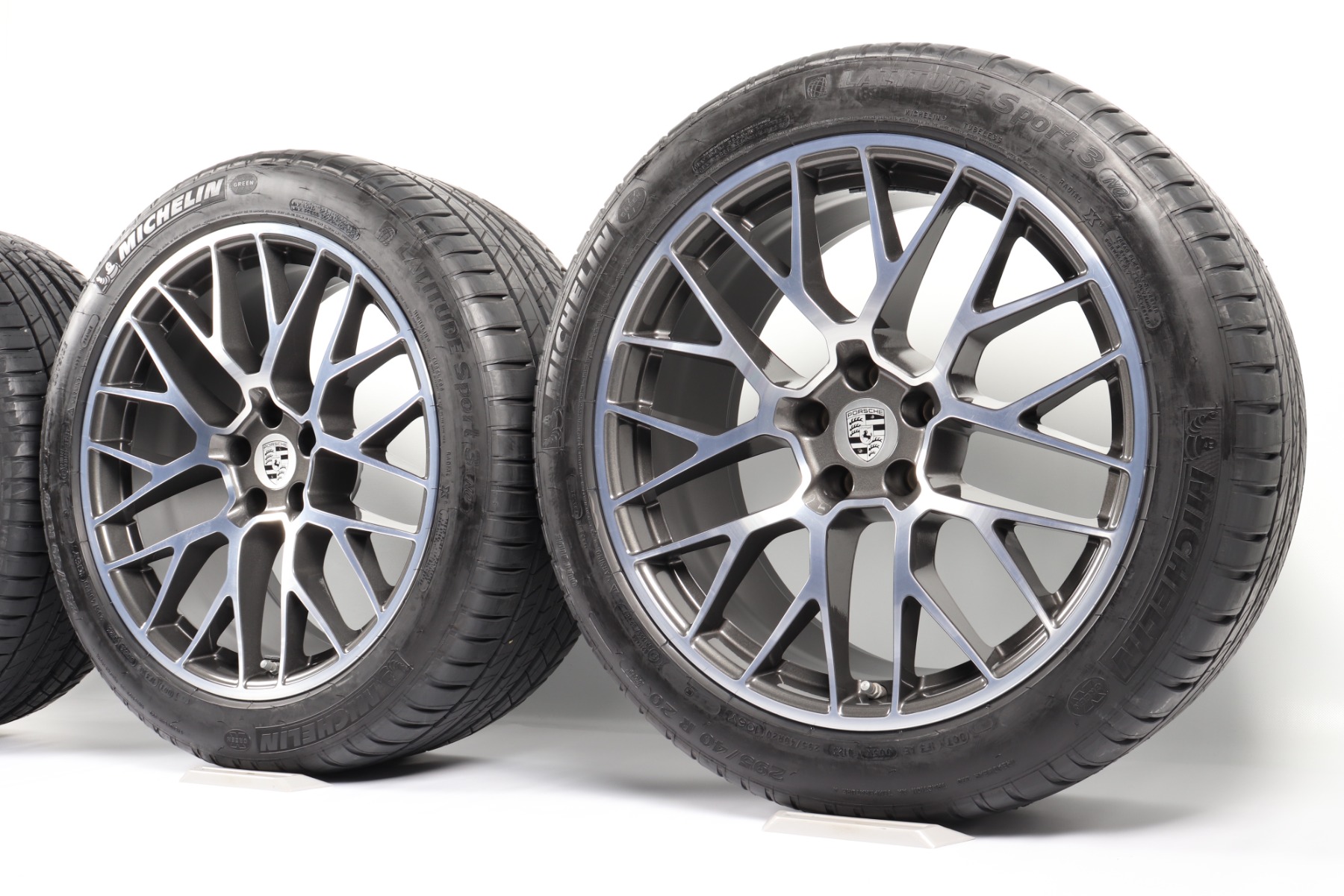 Porsche Sommerkompletträder Macan I + II 20 Zoll "RS Spyder Design" Michelin Latitude Sport 3