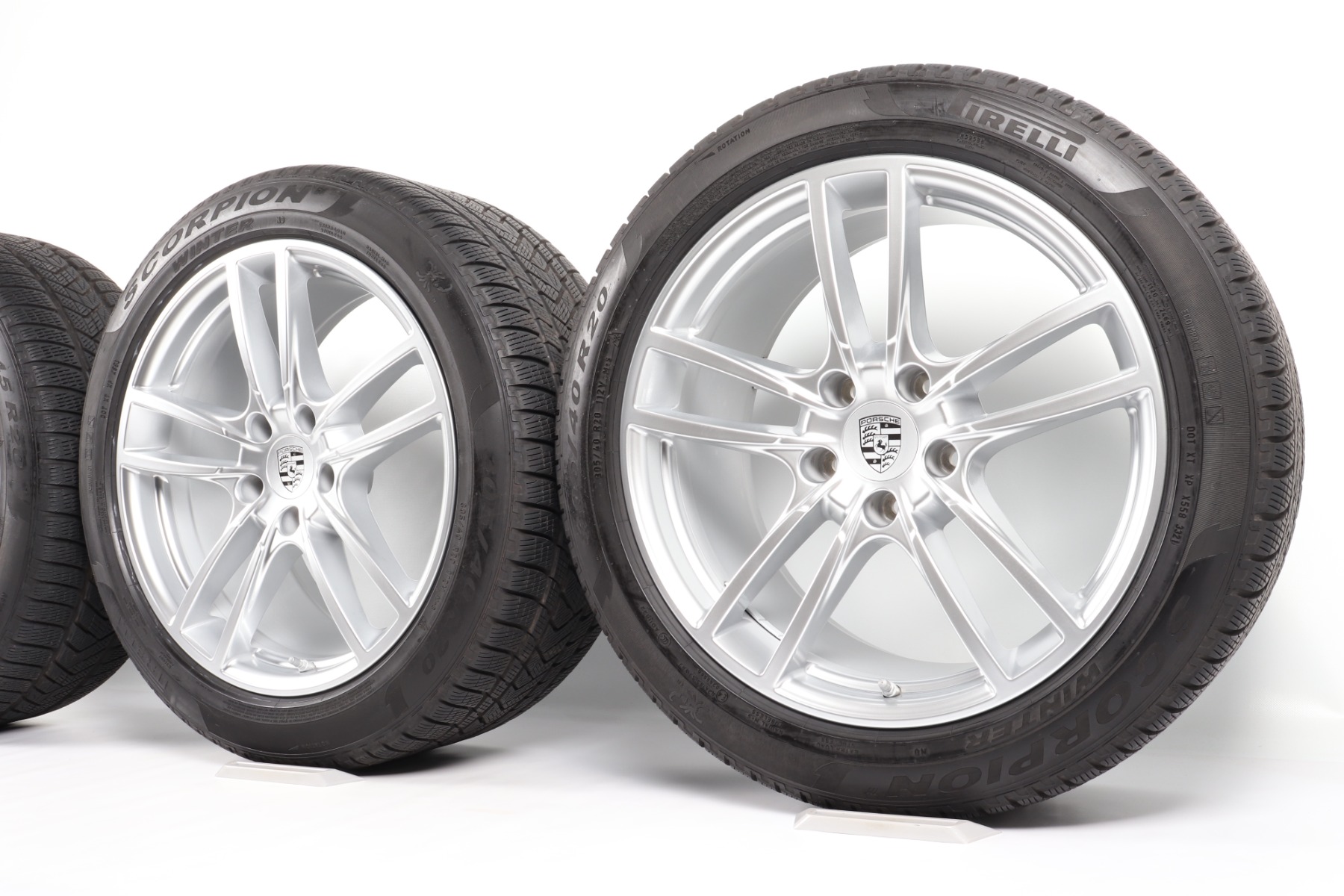 Porsche Winterkompletträder Cayenne E3 20 Zoll "Sport" Michelin Pilot Alpin 5 N0