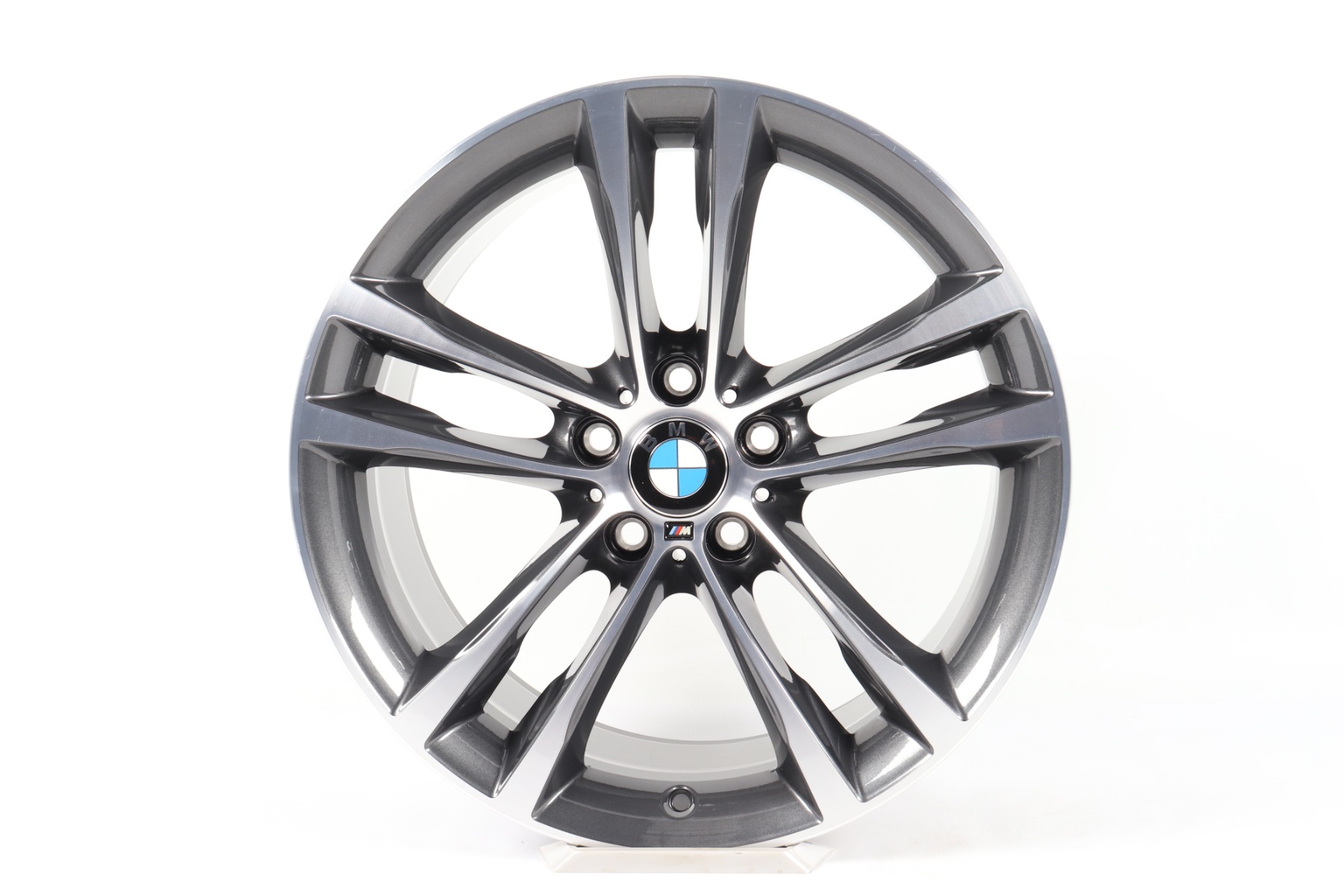 1x Hinterachse BMW Alufelge 3er F34 19 Zoll Styling 598 M Doppelspeiche