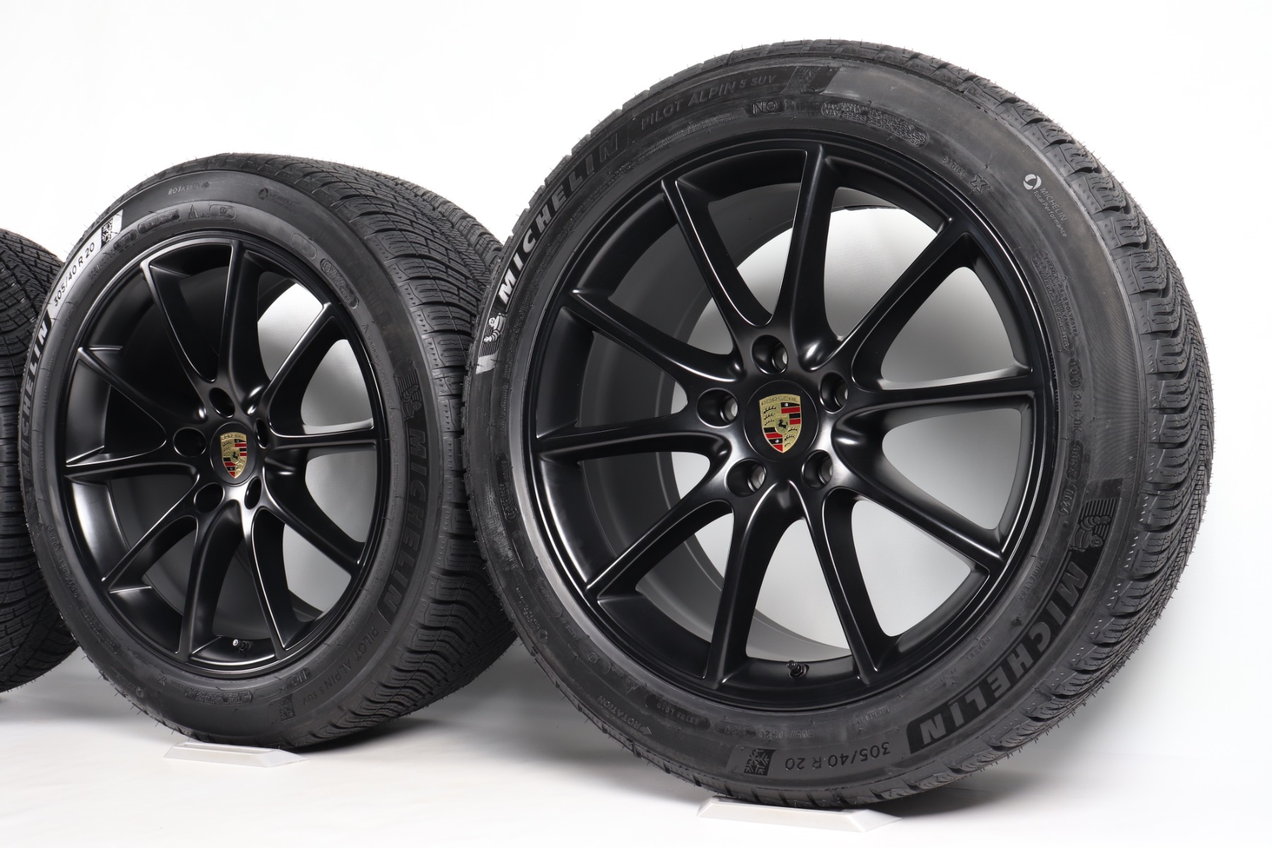 Porsche Winterkompletträder Cayenne Coupé E3 II 20 Zoll "Design" Michelin Pilot Alpin 5 NC0