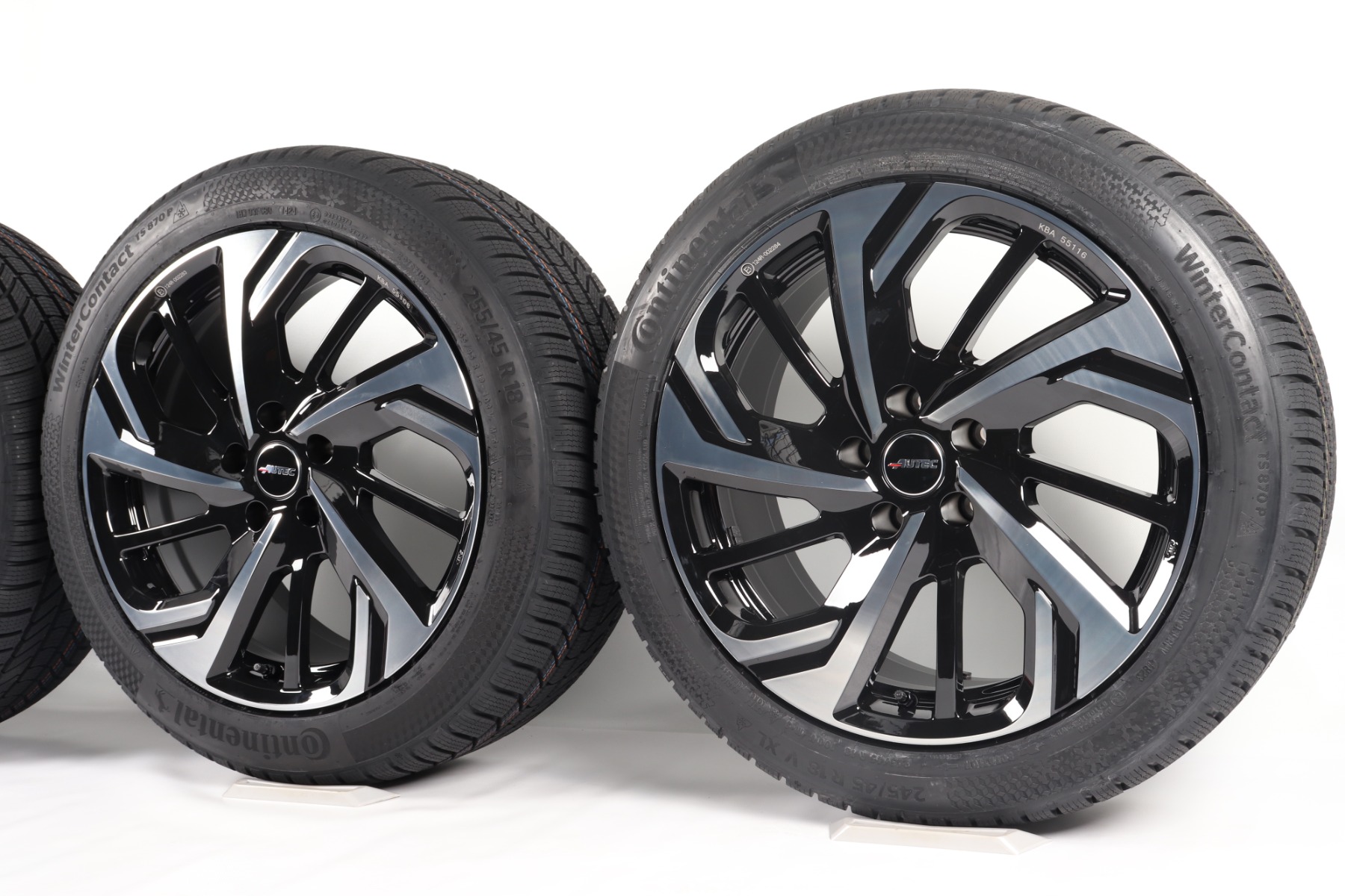 AUTEC Winterkompletträder für BMW i4 G26 18 Zoll Styling Rixon Continental WinterContact TS 870 P XL FR Evc