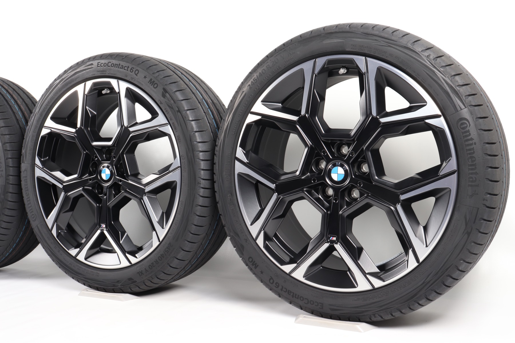 BMW Sommerkompletträder X1 U11 iX1 U11 X2 U10 iX2 U10 20 Zoll Styling 872 M Y-Speiche Continental Eco Contact 6 Q