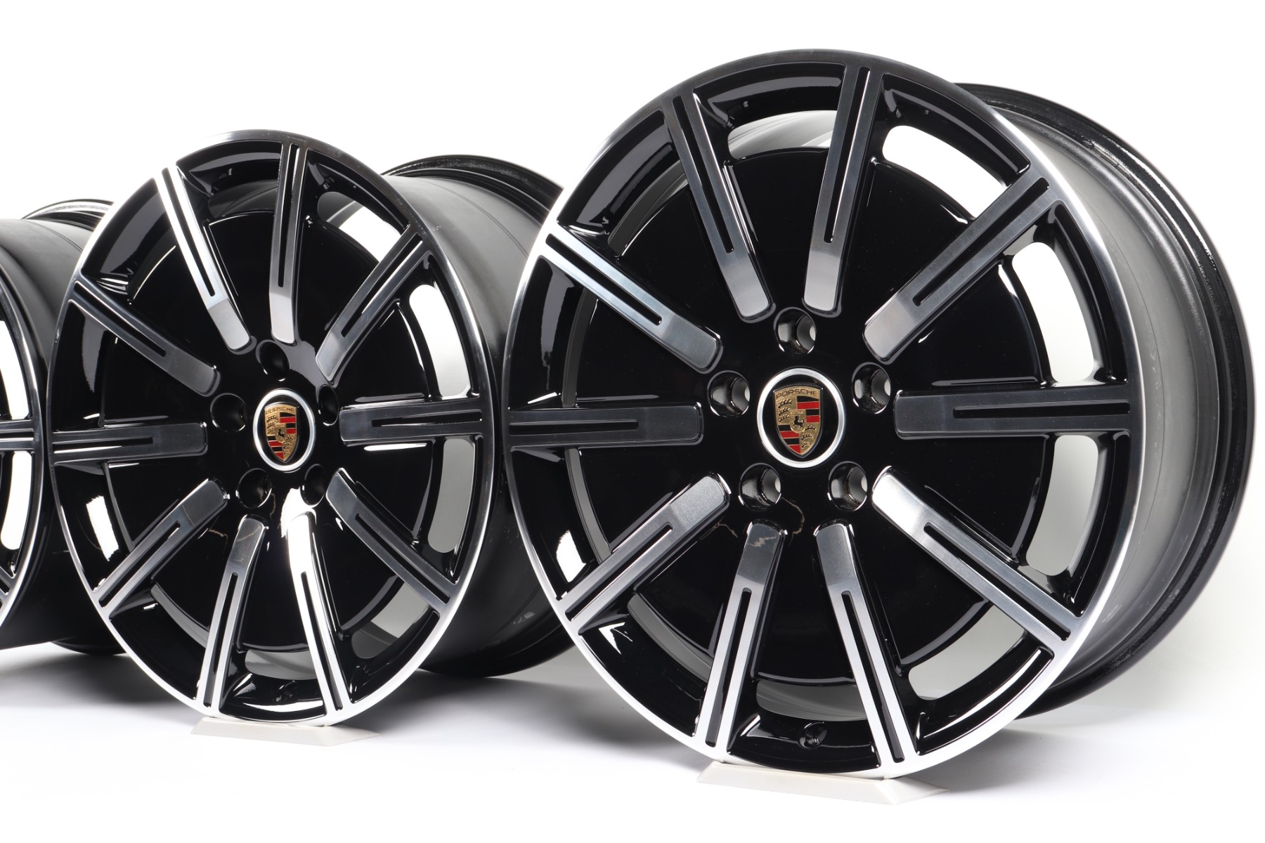 4x Porsche Alufelgen Taycan J1 + J1 II 20 Zoll "Sport Aero"