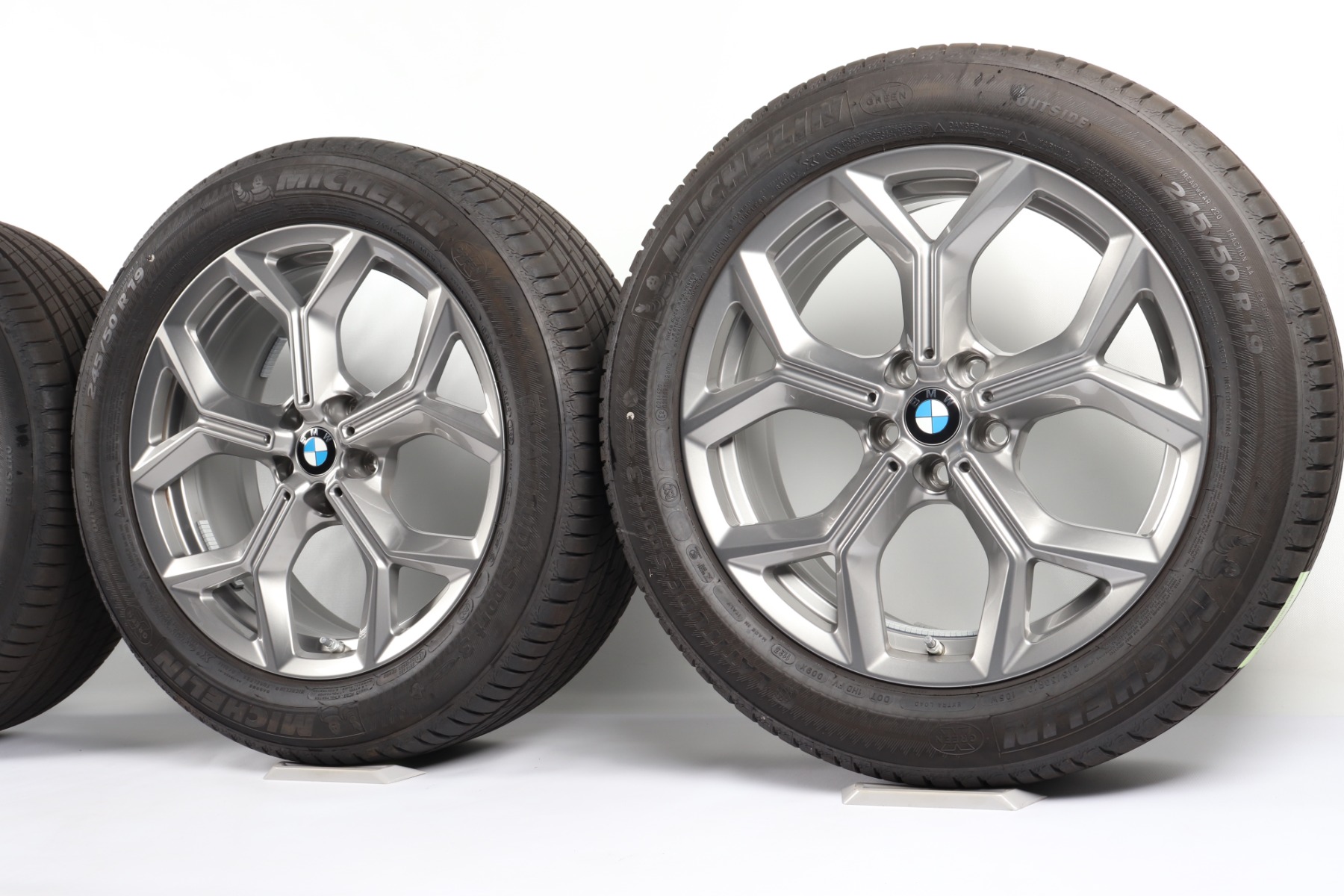 BMW Sommerkompletträder X3 G01 X4 G02 19 Zoll Styling 693 Y-Speiche Goodyear Eagle F1 Asymmetric 6
