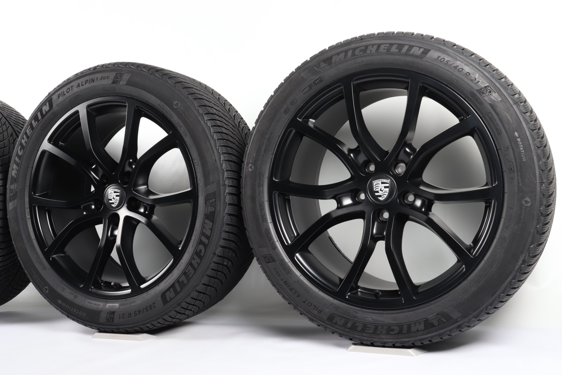 Porsche Sommerkompletträder Cayenne E3 II 21 Zoll "Exclusive Design" Michelin Pilot Sport 4 NC0