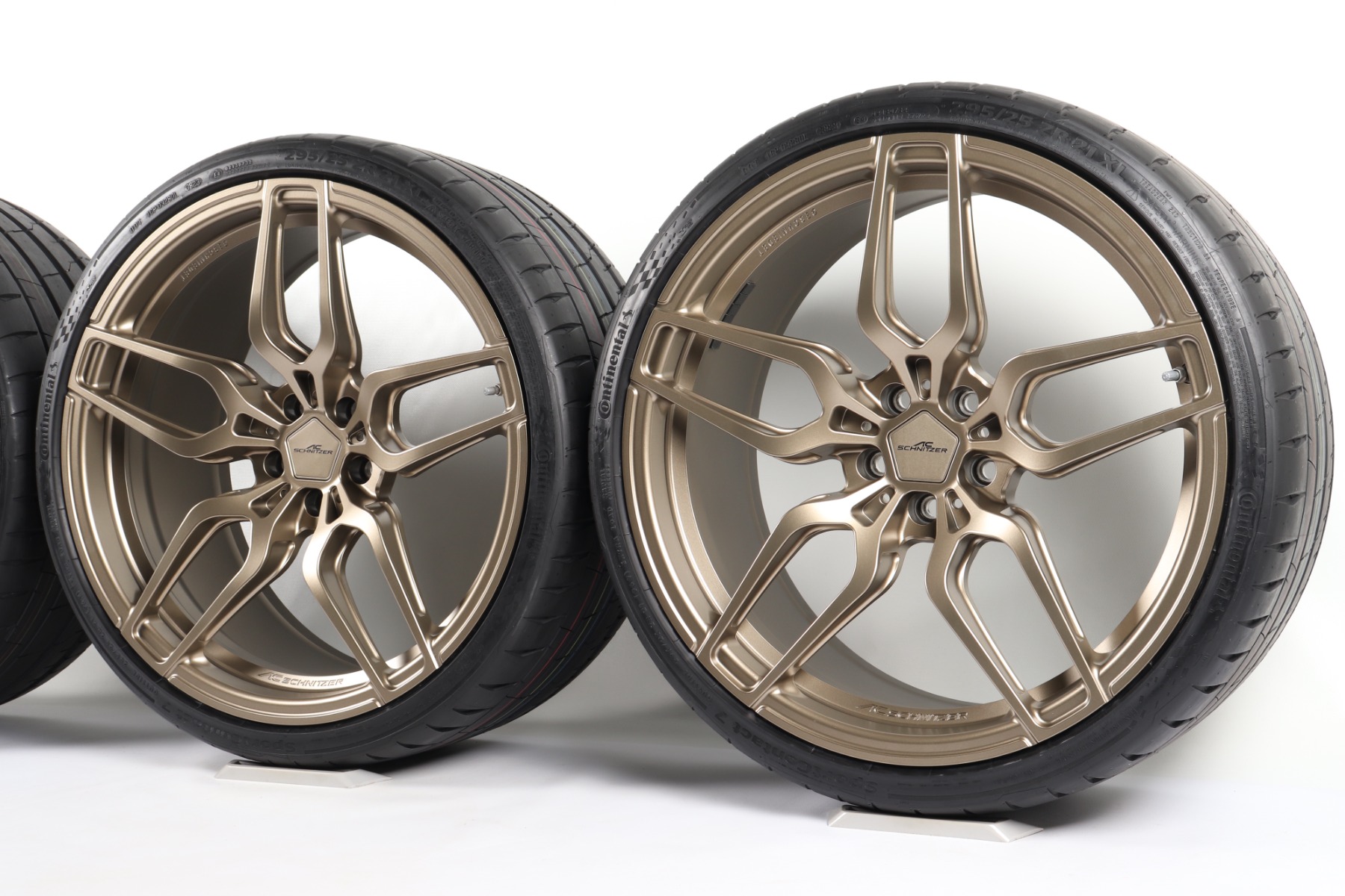 AC Schnitzer Sommerkompletträder M2 G87 M4 G82 G83 20 Zoll 21 Zoll Styling AC4 geschmiedet techgold Michelin Pilot Sport 4 S