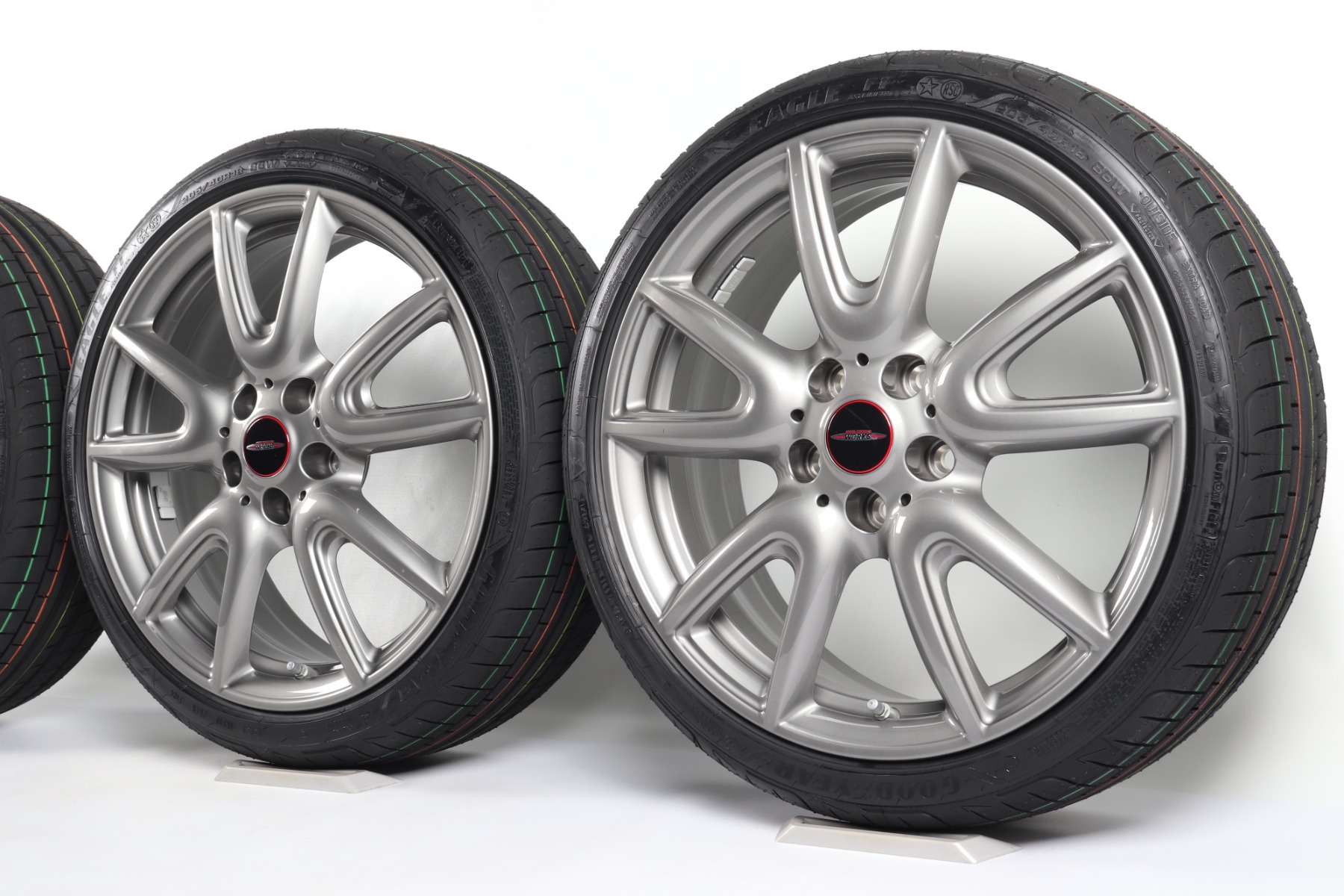 MINI Summer Wheels F56 F55 F57 18 Inch Styling JCW Double Spoke 534