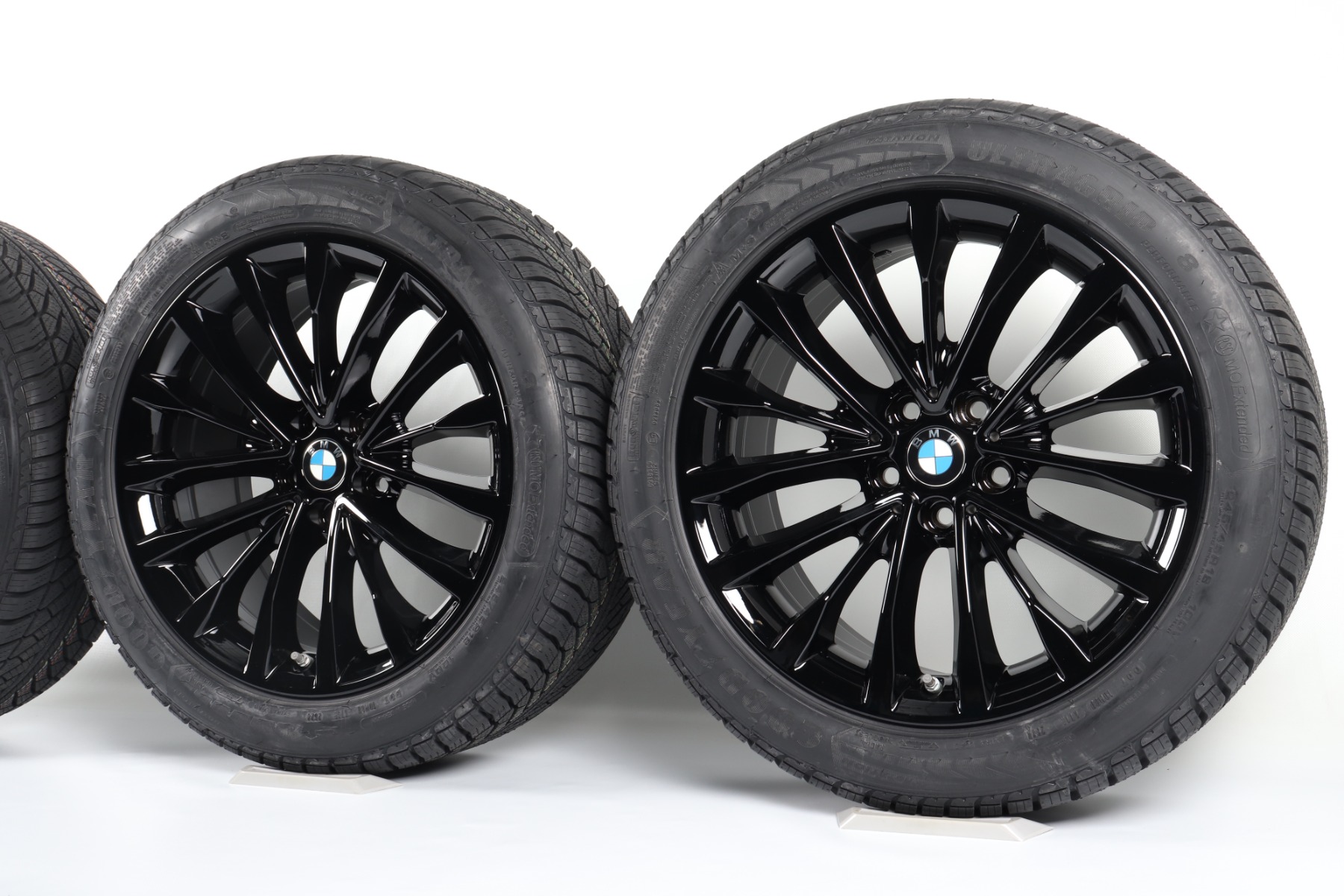 BMW Winterkompletträder 5er G30 G31 18 Zoll Styling 632 W-Speiche Dunlop Winter
