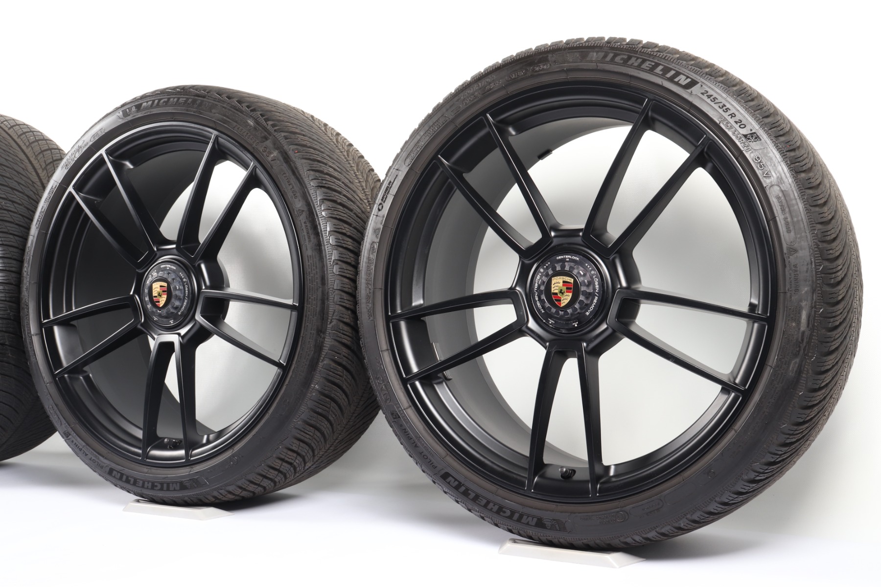 Porsche Winterkompletträder 911 Carrera 992 20 Zoll 21 Zoll "GTS Zentralverschluss" Michelin Pilot Alpin 5