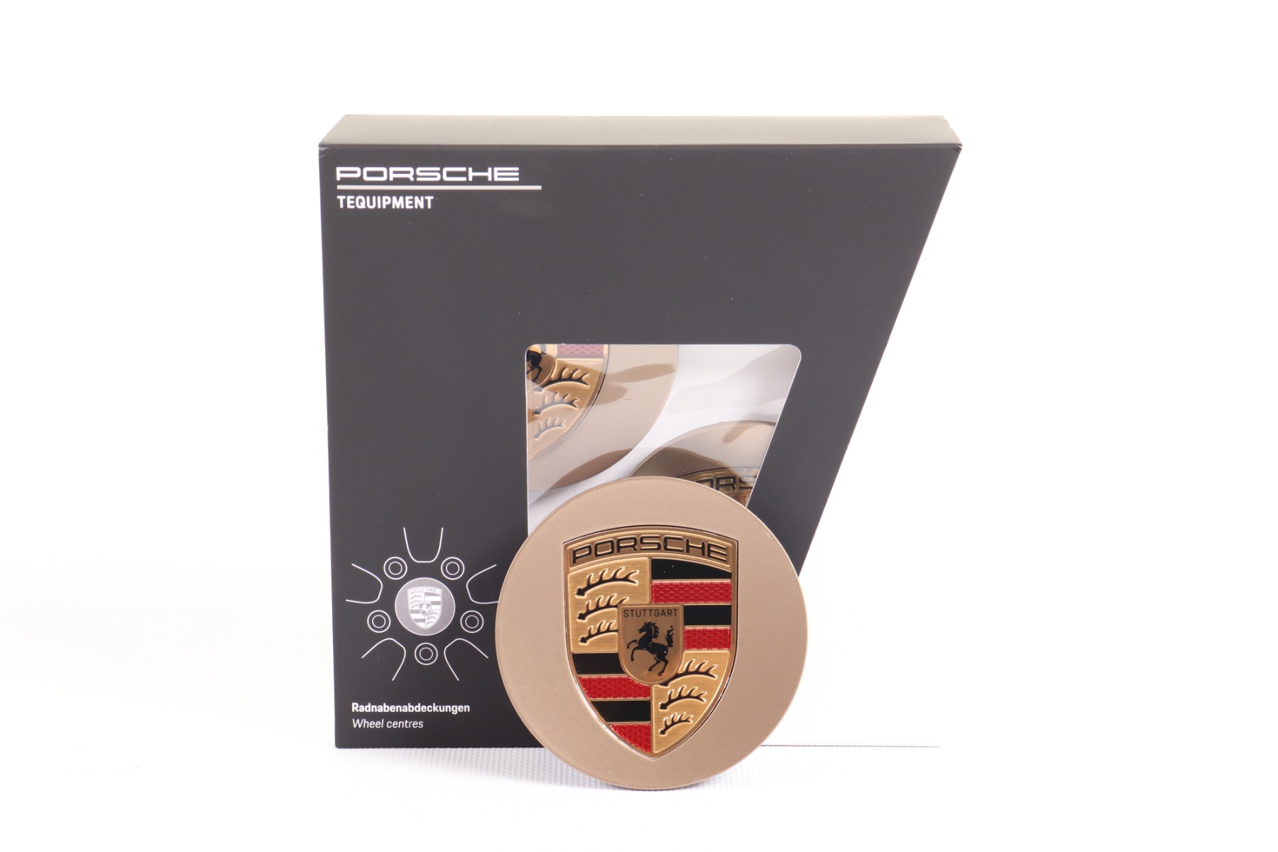 1 Satz Porsche Nabendeckel 76mm neodyme