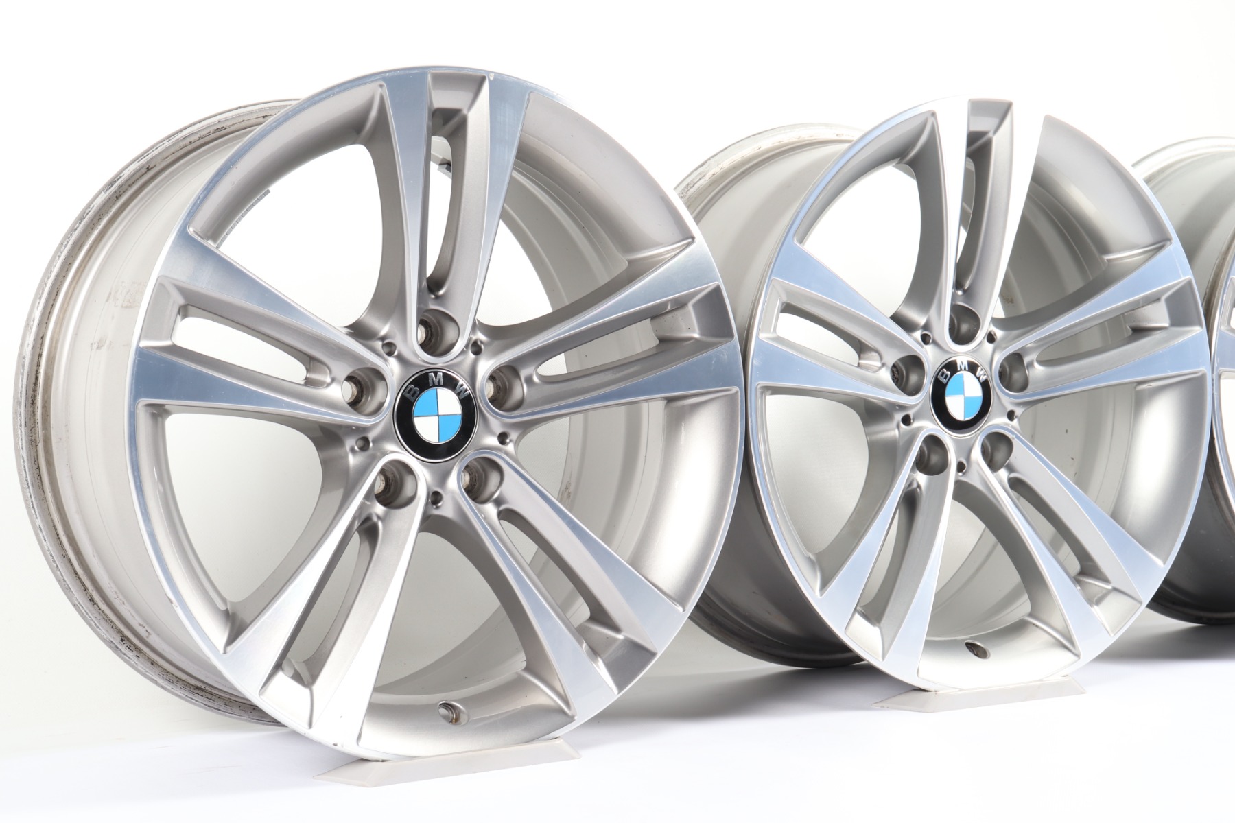 4x BMW Alufelgen 3er F30 F31 F34 4er F32 F33 F36 18 Zoll Styling 397 Doppelspeiche