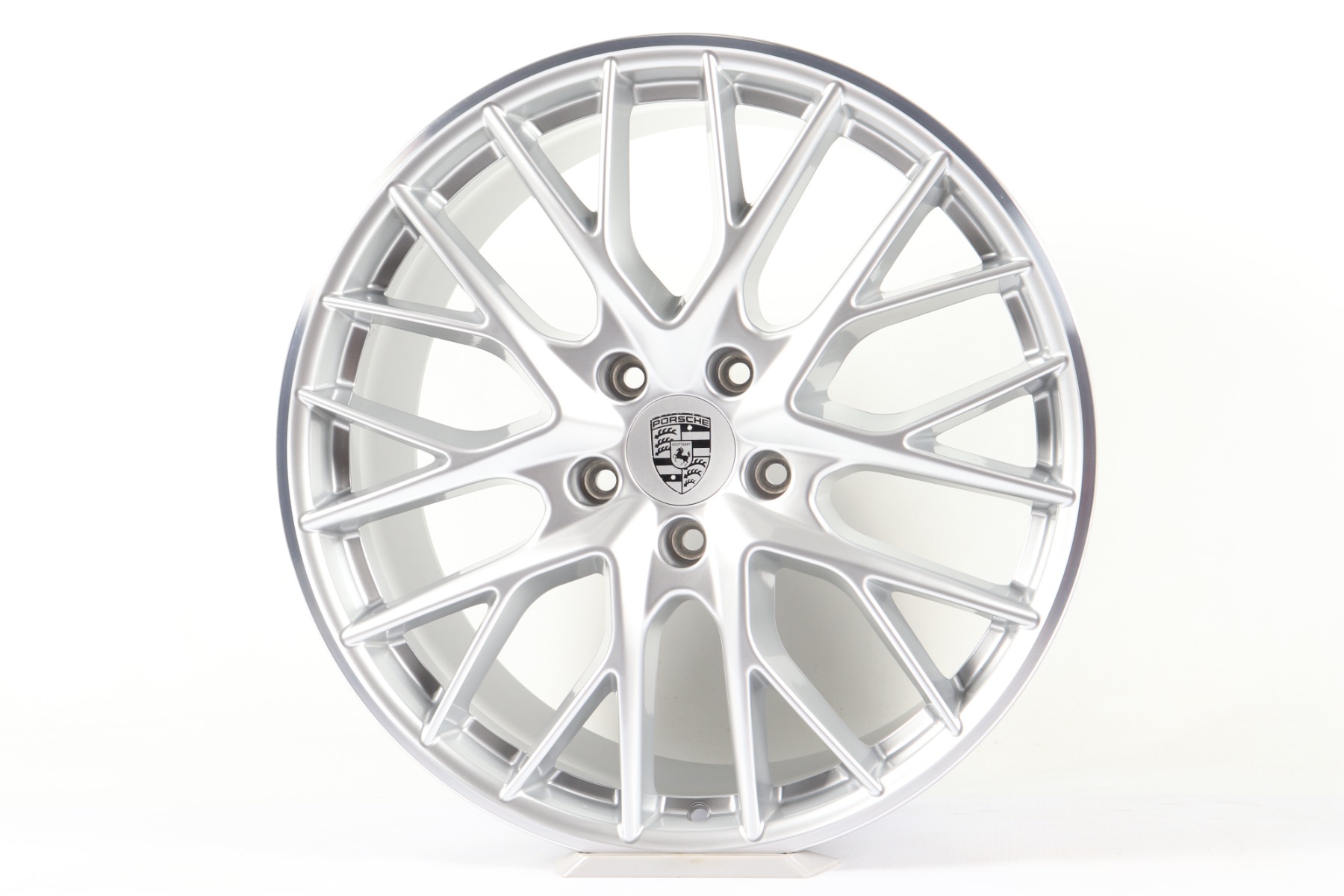 1x Vorderachse Porsche Alufelge Panamera G2 + G2 II 21 Zoll "Sport Design"