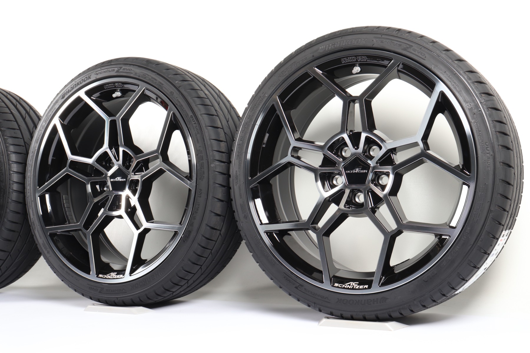 AC Schnitzer Sommerkompletträder J01 F65 F66 F67 19 Zoll Styling MI3 bicolor Hankook Ventus Evo