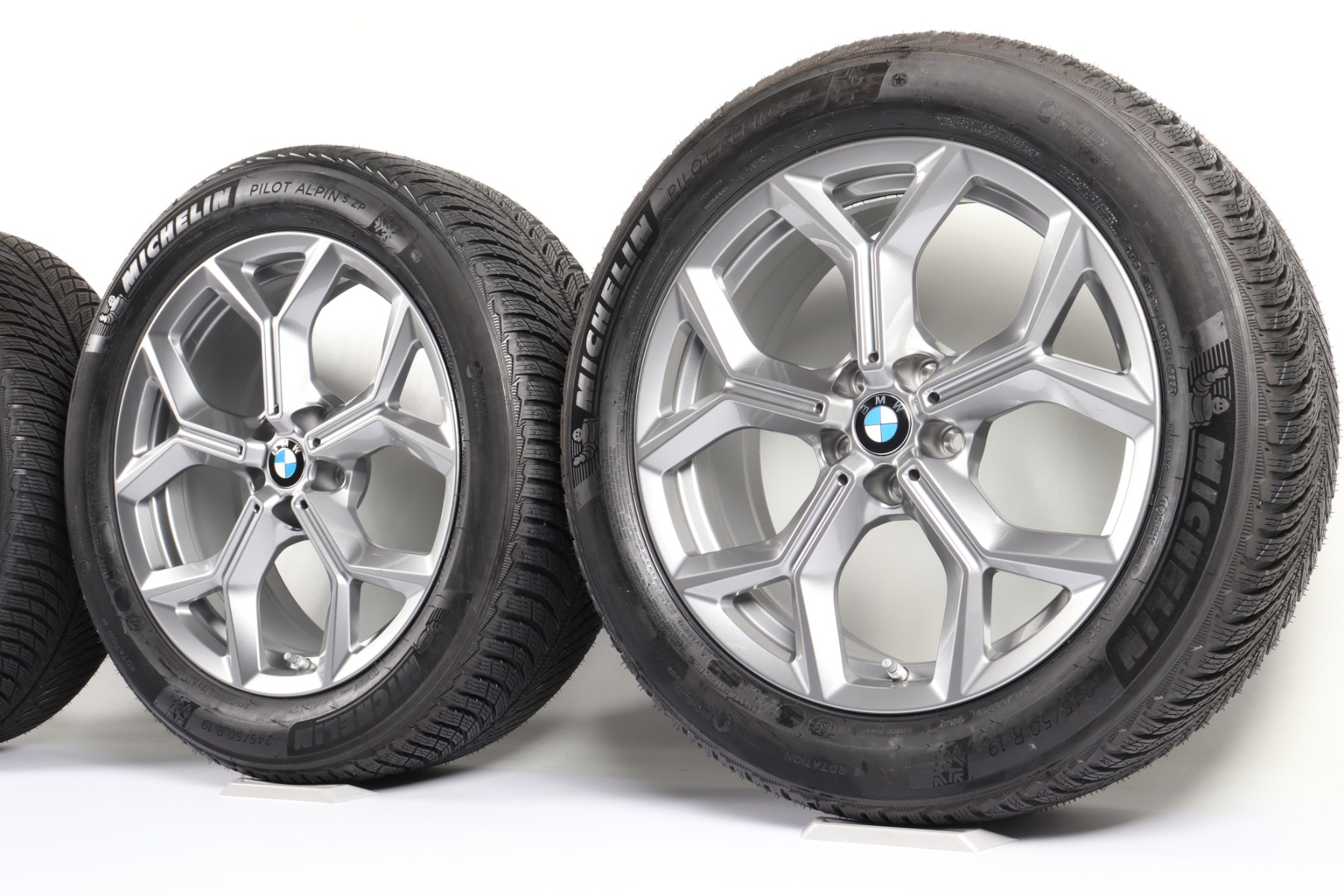 BMW Winterkompletträder X3 G01 X4 G02 19 Zoll Styling 693 Y-Speiche Michelin Pilot Alpin 5