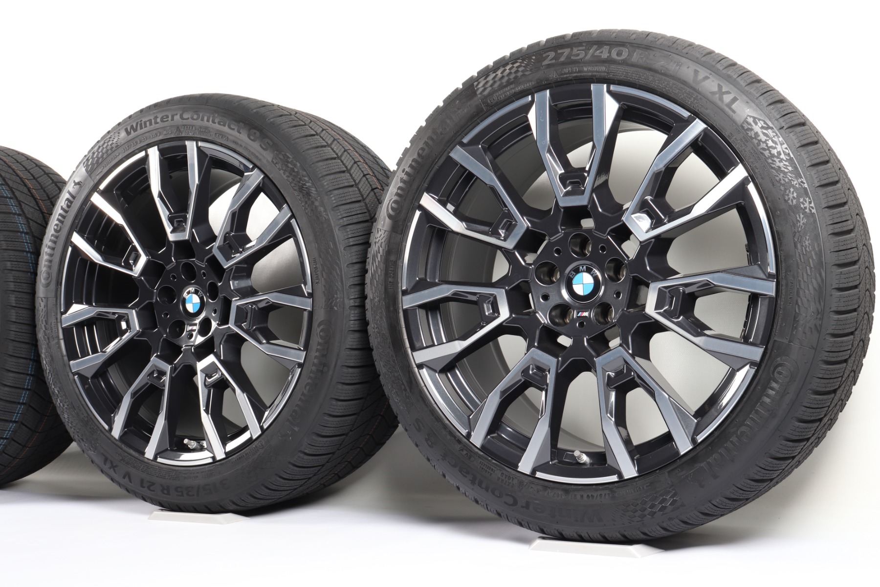 BMW Winterkompletträder X5 G05 X6 G06 21 Zoll Styling 915 M Y-Speiche Continental Winter Contact 8 S