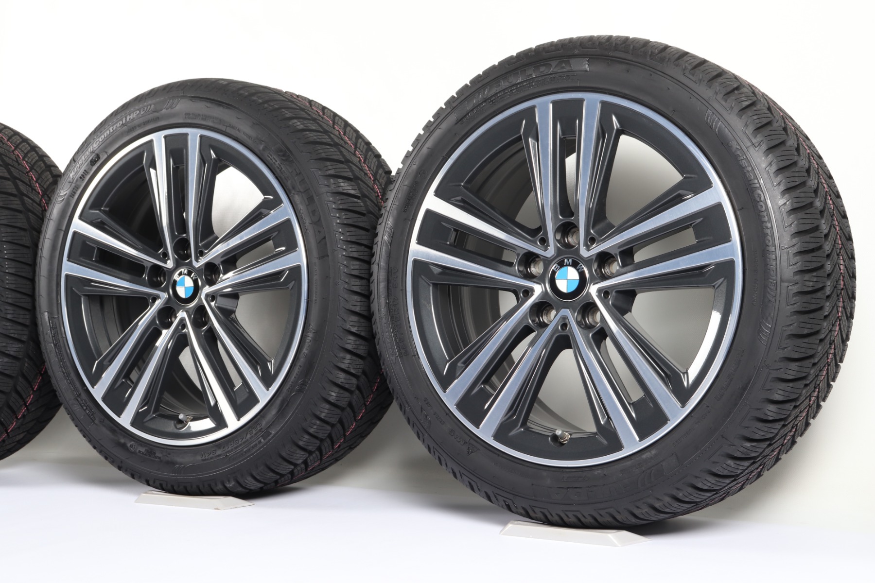 BMW Winterkompletträder 1er F40 2er F44 17 Zoll Styling 548 Doppelspeiche Fulda Kristall Control HP 2