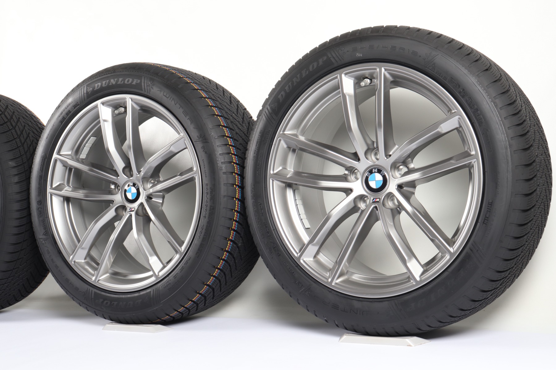 BMW Winterkompletträder 5er G30 G31 18 Zoll Styling 662 M Doppelspeiche Fulda Kristall Control HP 2