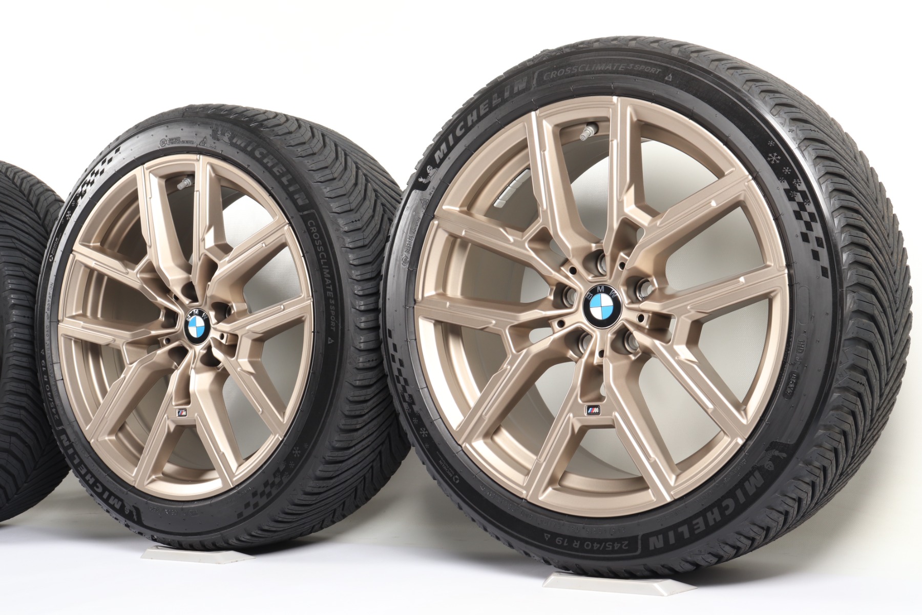 BMW Sommerkompletträder 4er G26 i4 G26 19 Zoll Styling 859 M Y-Speiche Goodyear Eagle F1 Asymmetric 6