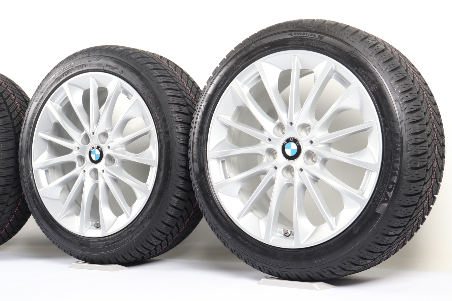 BMW Winterkompletträder 1er F40 2er F44 17 Zoll Styling 546 Vielspeiche Fulda Kristall Control HP 2