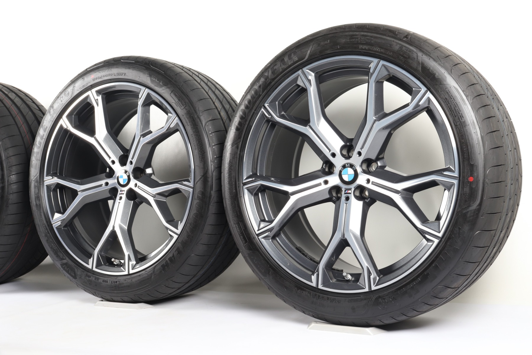 BMW Sommerkompletträder X5 G05 X6 G06 21 Zoll Styling 741 M Y-Speiche Goodyear Eagle F1 Asymmetric 3 SUV