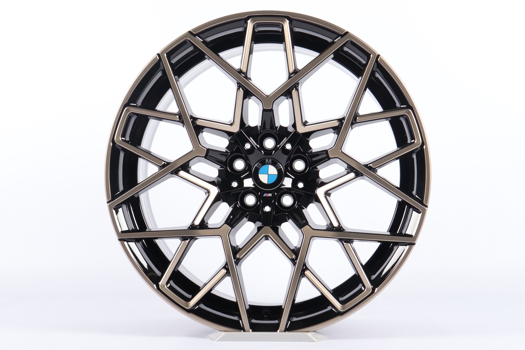 1x Hinterachse BMW Alufelge M8 F91 F92 F93 20 Zoll Styling 813 M Sternspeiche