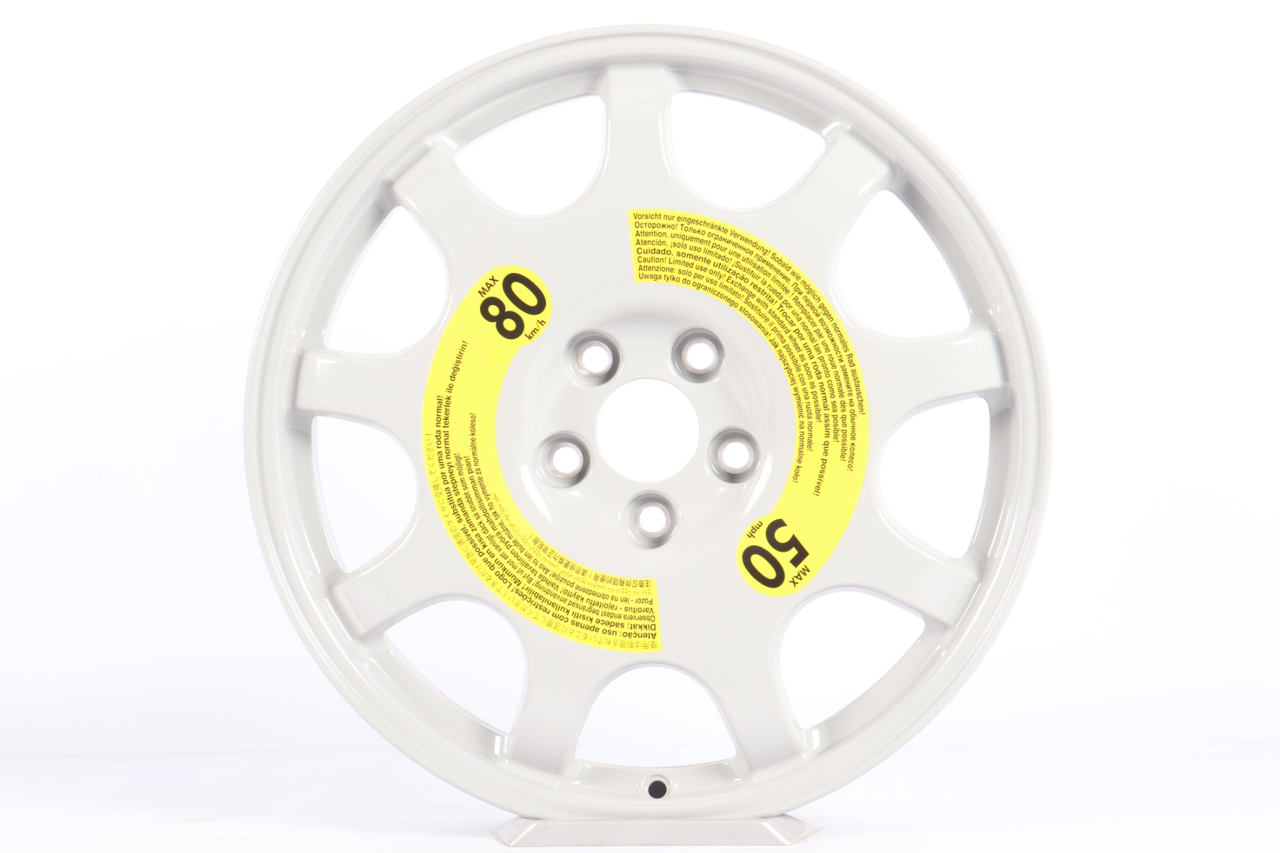 1x BMW Alufelge 5er G60 18 Zoll Styling Notrad