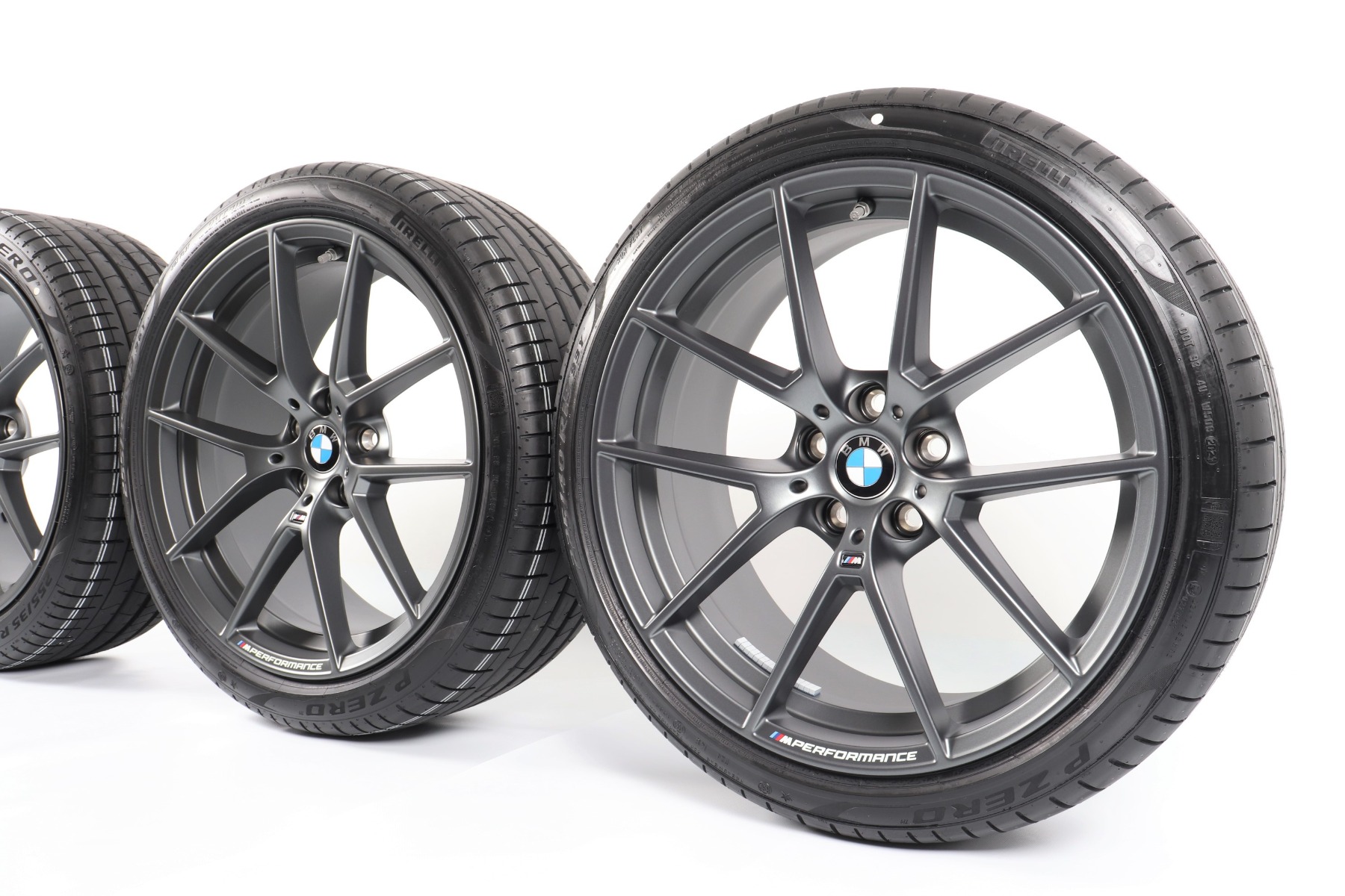 BMW Sommerkompletträder 3er G20 G21 2er G42 4er G22 G23 19 Zoll Styling 898 M Y-Speiche Michelin Pilot Super Sport 4S