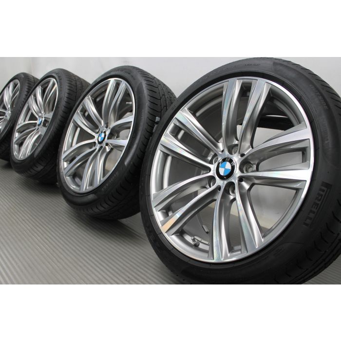 BMW Sommerkompletträder 3er F34 19 Zoll Styling 466 Doppelspeiche