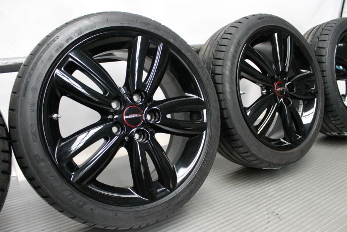 Original Mini F55 F56 F57 17 Zoll Sommerradsatz JCW Track Spoke W8