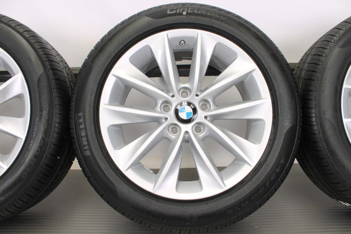 BMW Summer Wheels X3 F25 X4 F26 18 Zoll 307 V-spoke RDC Silber