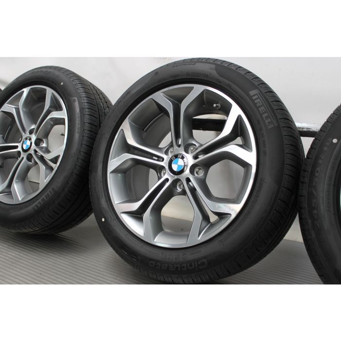 BMW Summer Wheels X3 F25 X4 F26 18 Zoll 368 M Star-spoke RDC Silber