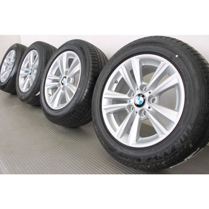 冷凍H60 ADM60 F30 BMW Summer Wheels 3er F30 F31 16 Zoll V-spoke 656 reflexsilber