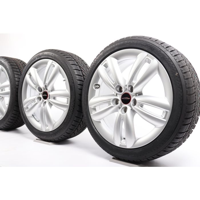 MINI Winter Wheels F56 F55 F57 17 Inch Styling JCW Track Spoke 501 main product photo