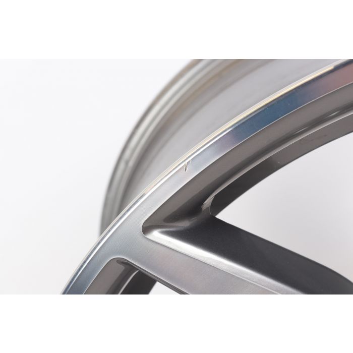 1x Original BMW X3 F25 X4 F26 17 Zoll Alufelge 304 V-Speiche Silb