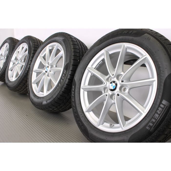 BMW Winter Wheels X1 F48 X2 F39 17 Zoll Styling 560 V-spoke RDC Silber