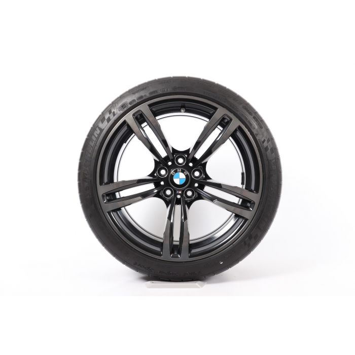 Original BMW M2 F87 19 Zoll Sommerradsatz 437 M Doppelspeiche Jet