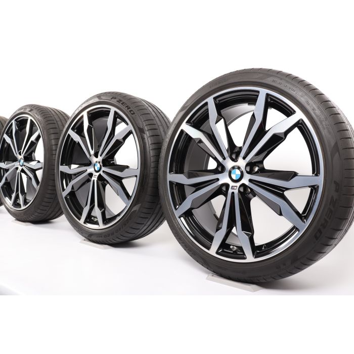 BMW Sommerkompletträder X1 F48 X2 F39 20 Zoll Styling 716 M Y-Speiche main product photo