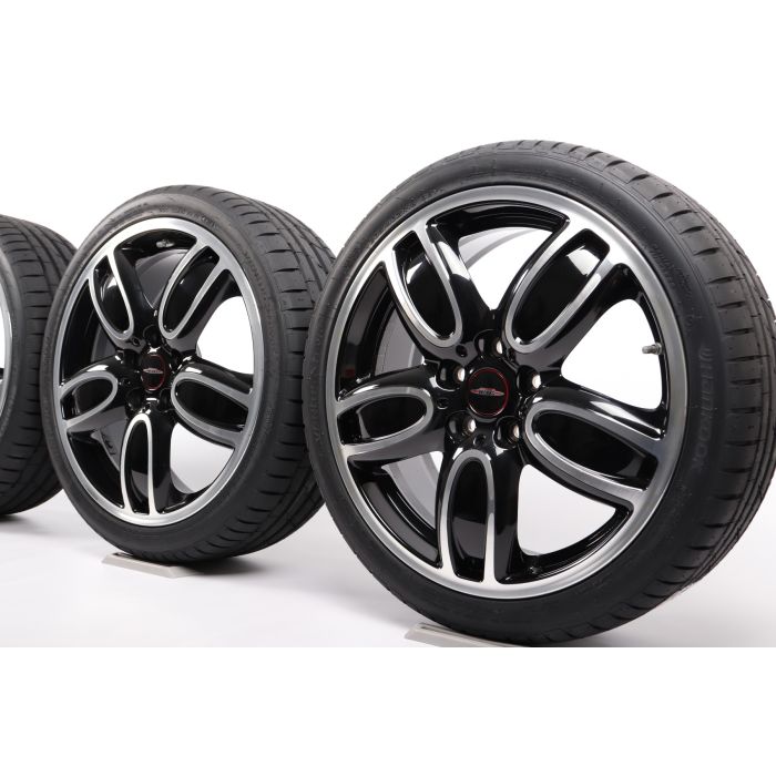 MINI Summer Wheels F55 18 Inch Styling JCW Cup Spoke 2-Tone 509 main product photo