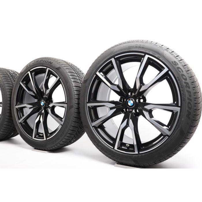 BMW Winterkompletträder X7 G07 22 Zoll Styling 755 V-Speiche main product photo